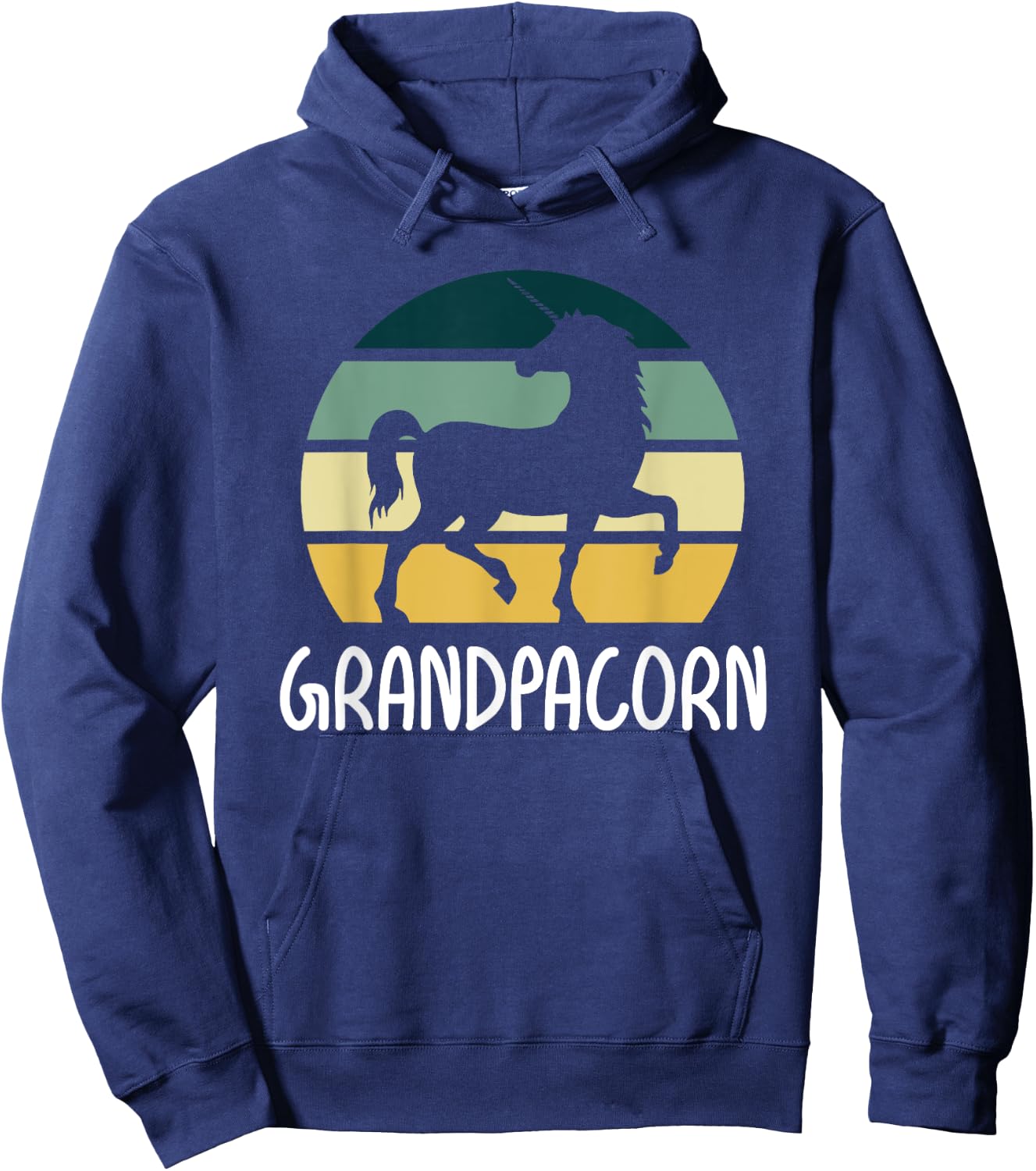 Grandpacorn Shirt Hoodie - Hoodie | Navy