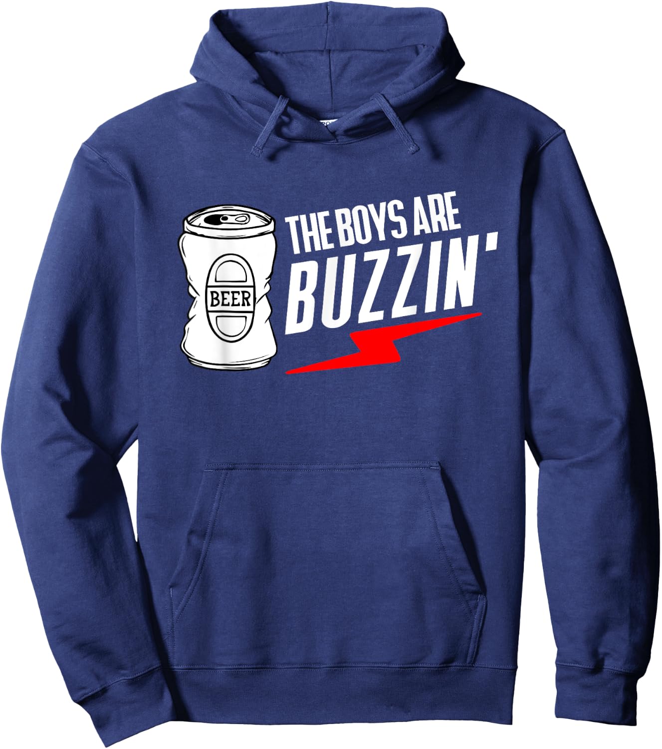 The Boys are Buzzin | Hanging with the Boys Hoodie - Hoodie | Navy