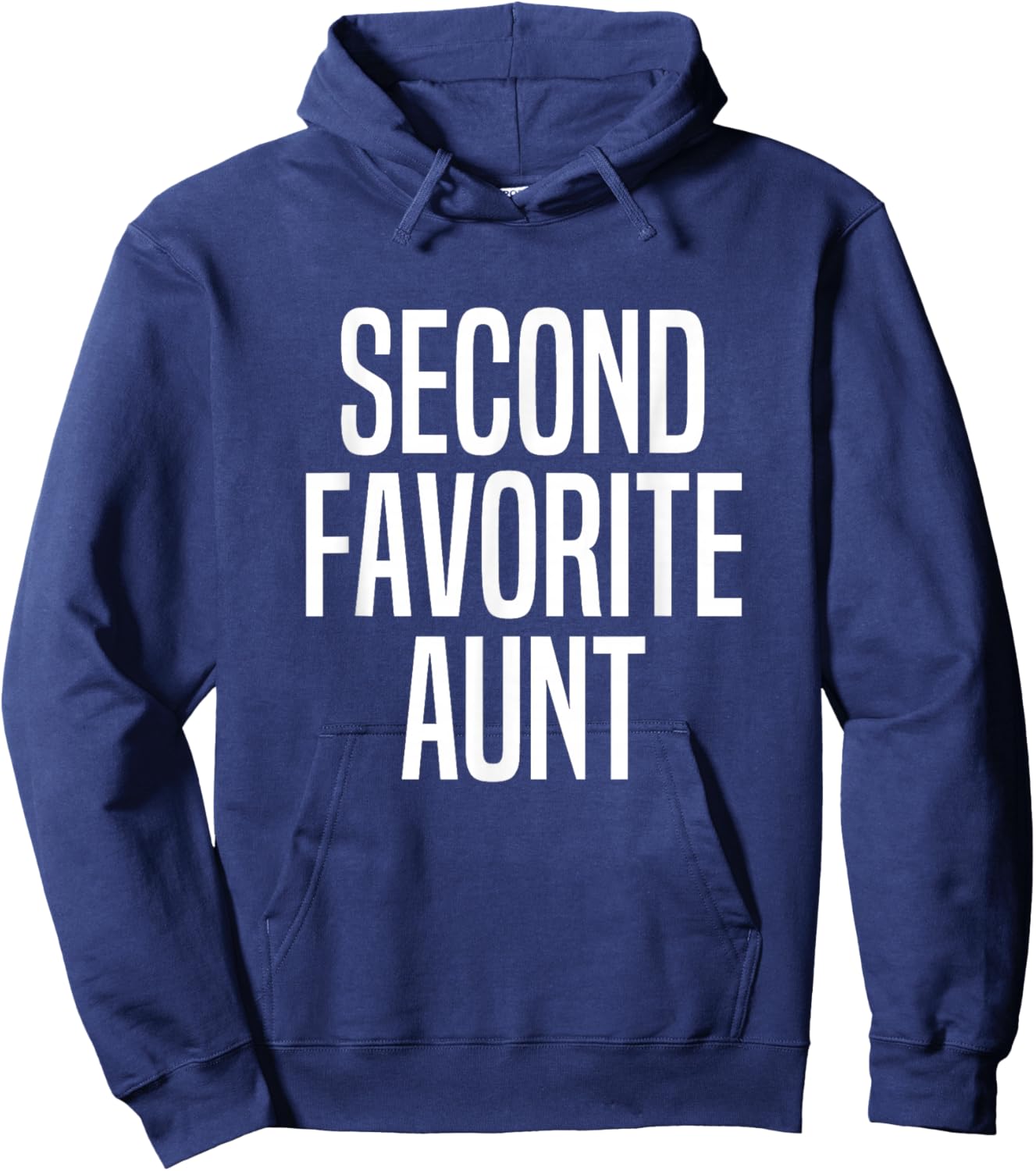 Second Favorite Aunt Hoodie - Hoodie | Navy