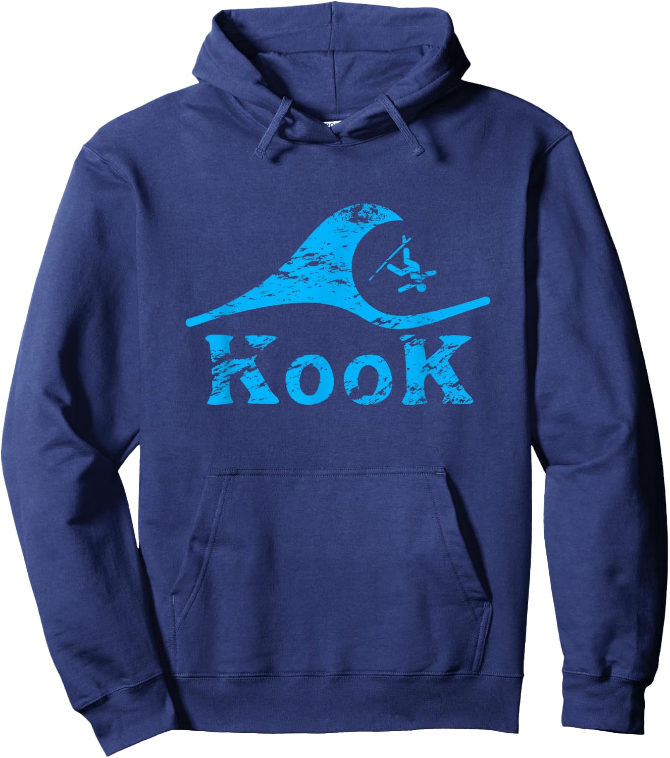 Kook - hilarious for surfers, great Gift Hoodie - Hoodie | Navy
