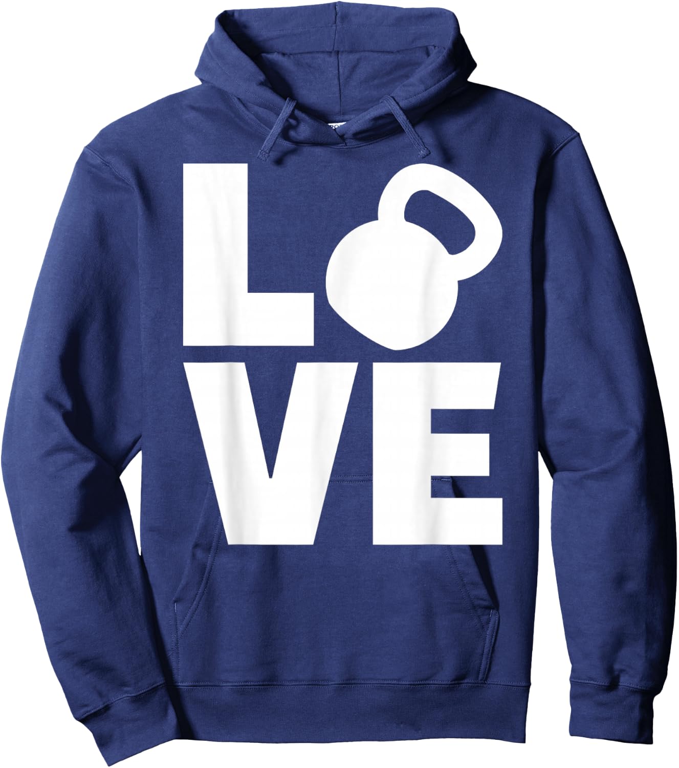 Kettlebell love Hoodie - Hoodie | Navy