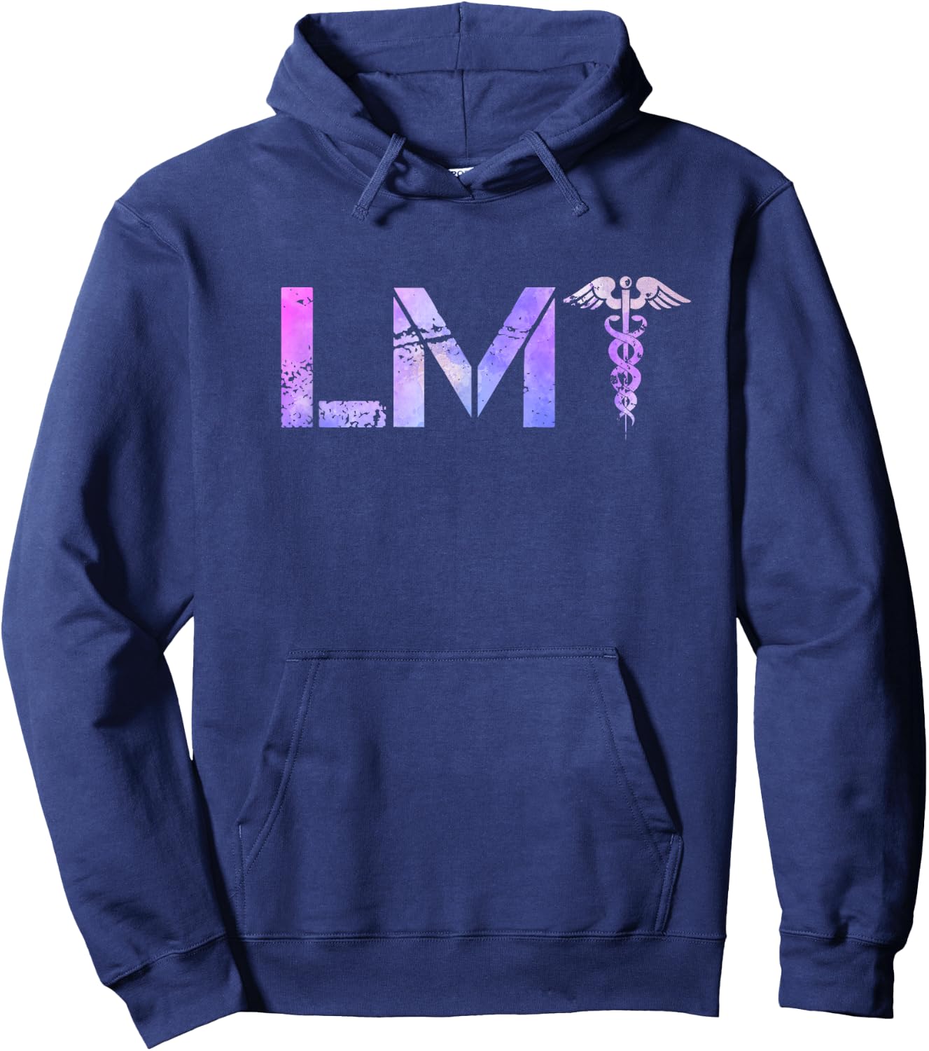 Stylish LMT Gift, Licensed Massage Therapist Hoodie - Hoodie | Navy
