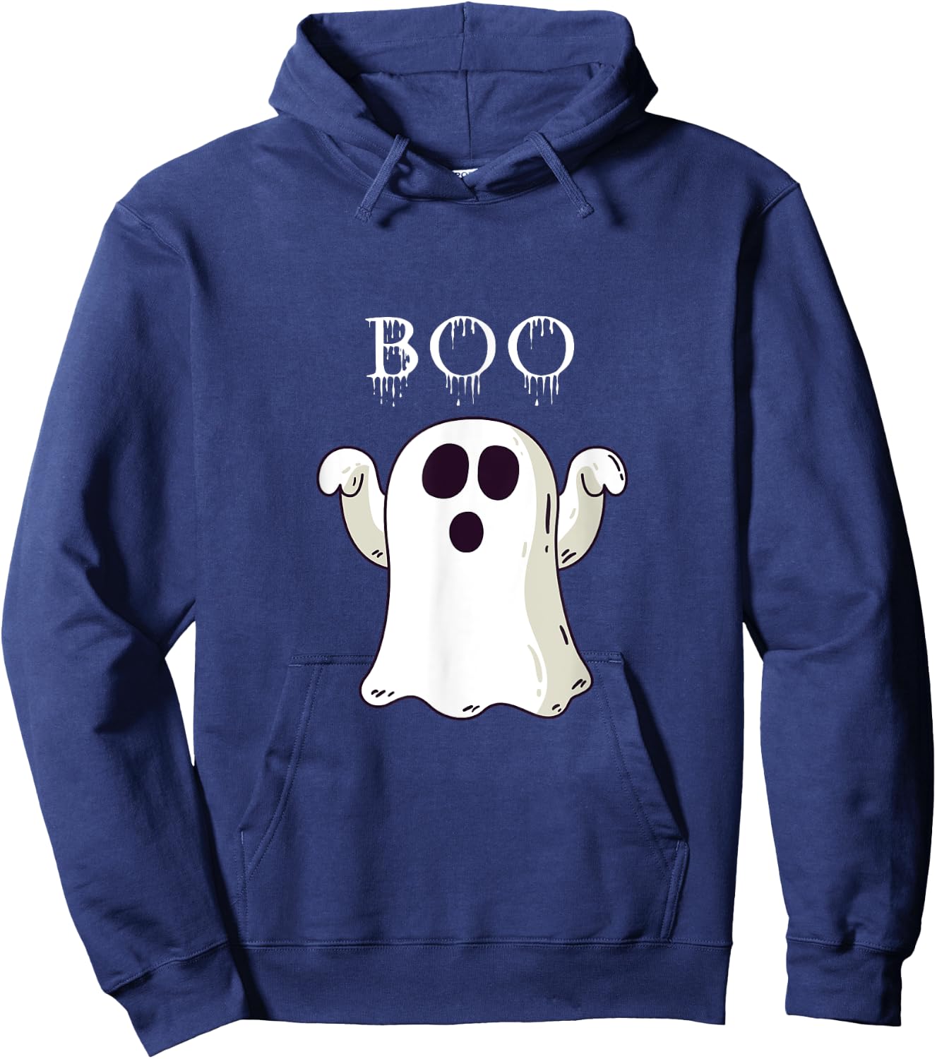 Boo Halloween Hoodie - Hoodie | Navy
