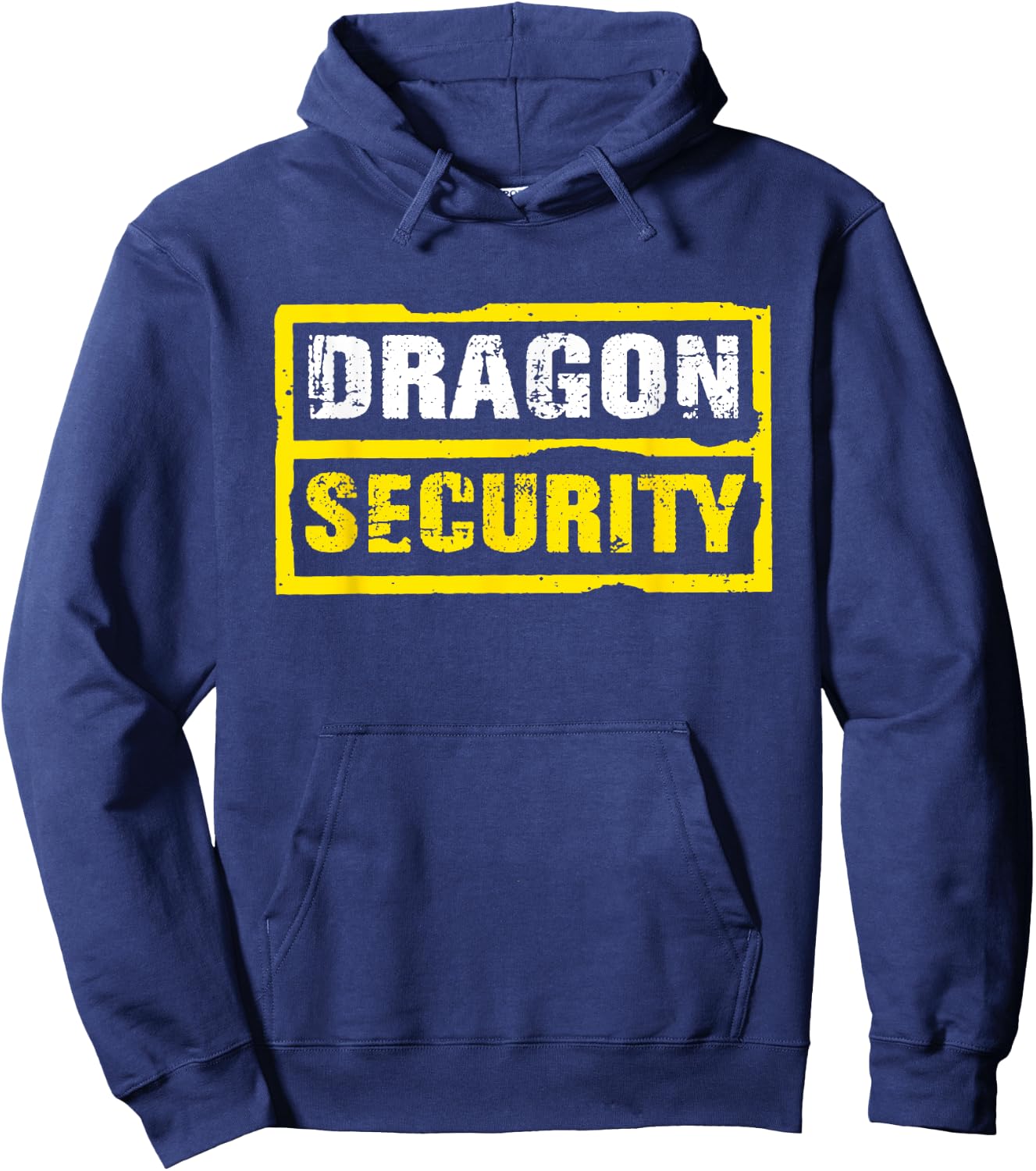 Halloween Adult Costume Dragon Security Dad Mom Hoodie - Hoodie | Navy