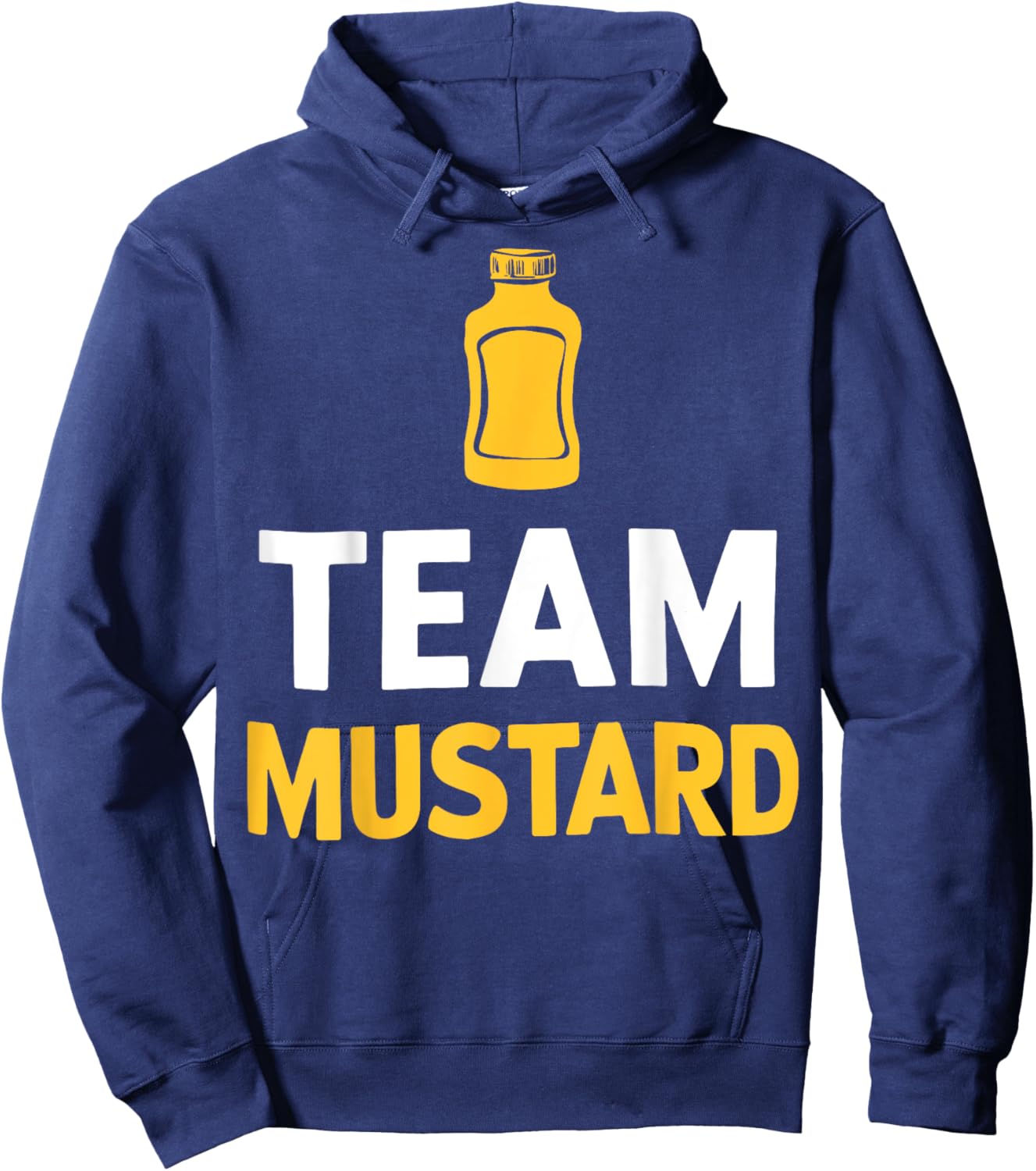 Mustard Yellow Mustard Team Mustard Hoodie - Hoodie | Navy