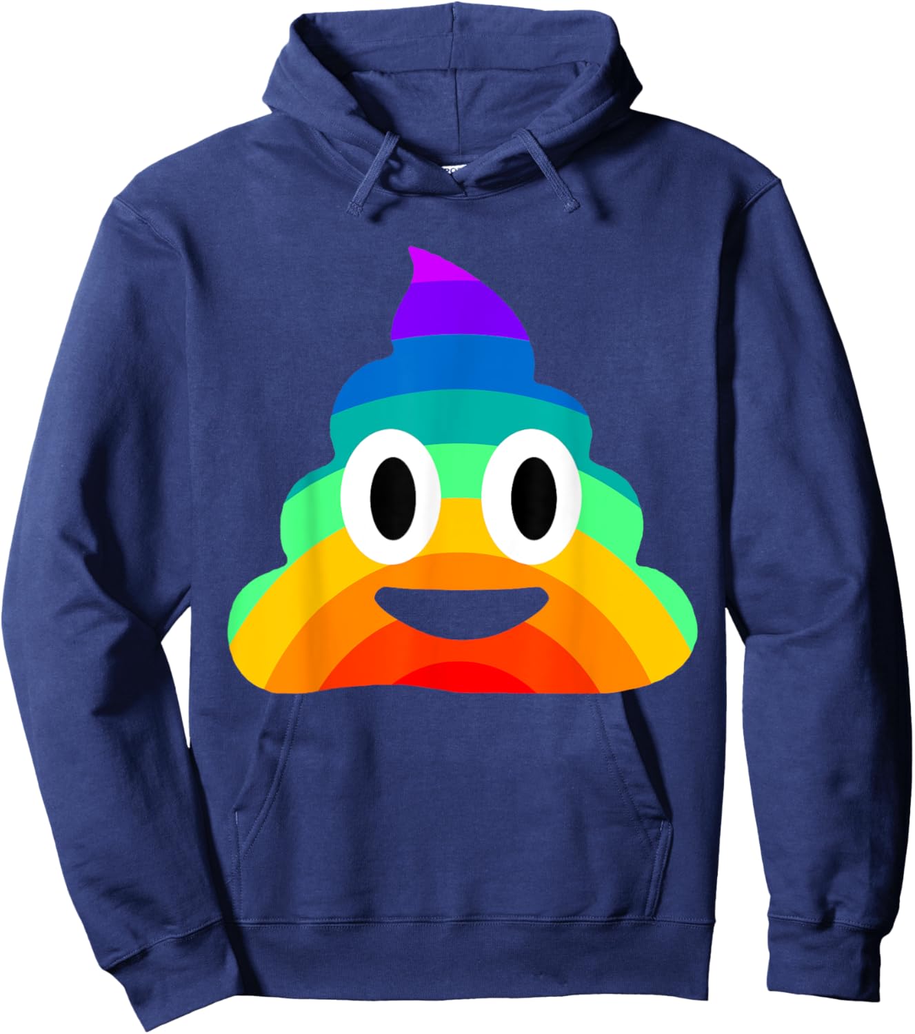 Wonderful Unicorn Rainbow Poop! Colorful Fun Hoodie - Hoodie | Navy