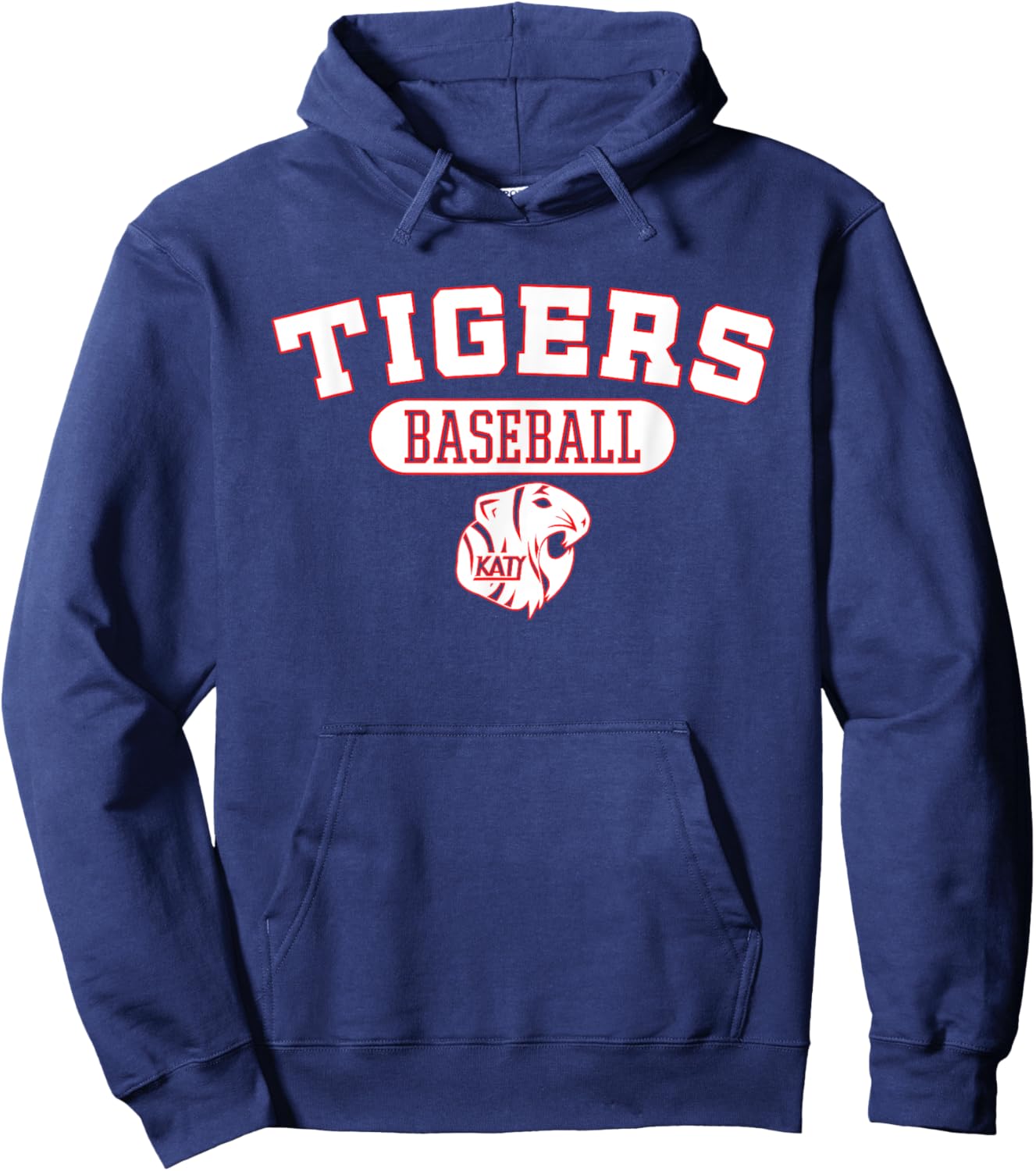 Katy Tigers Baseball Hoodie - Hoodie | Navy