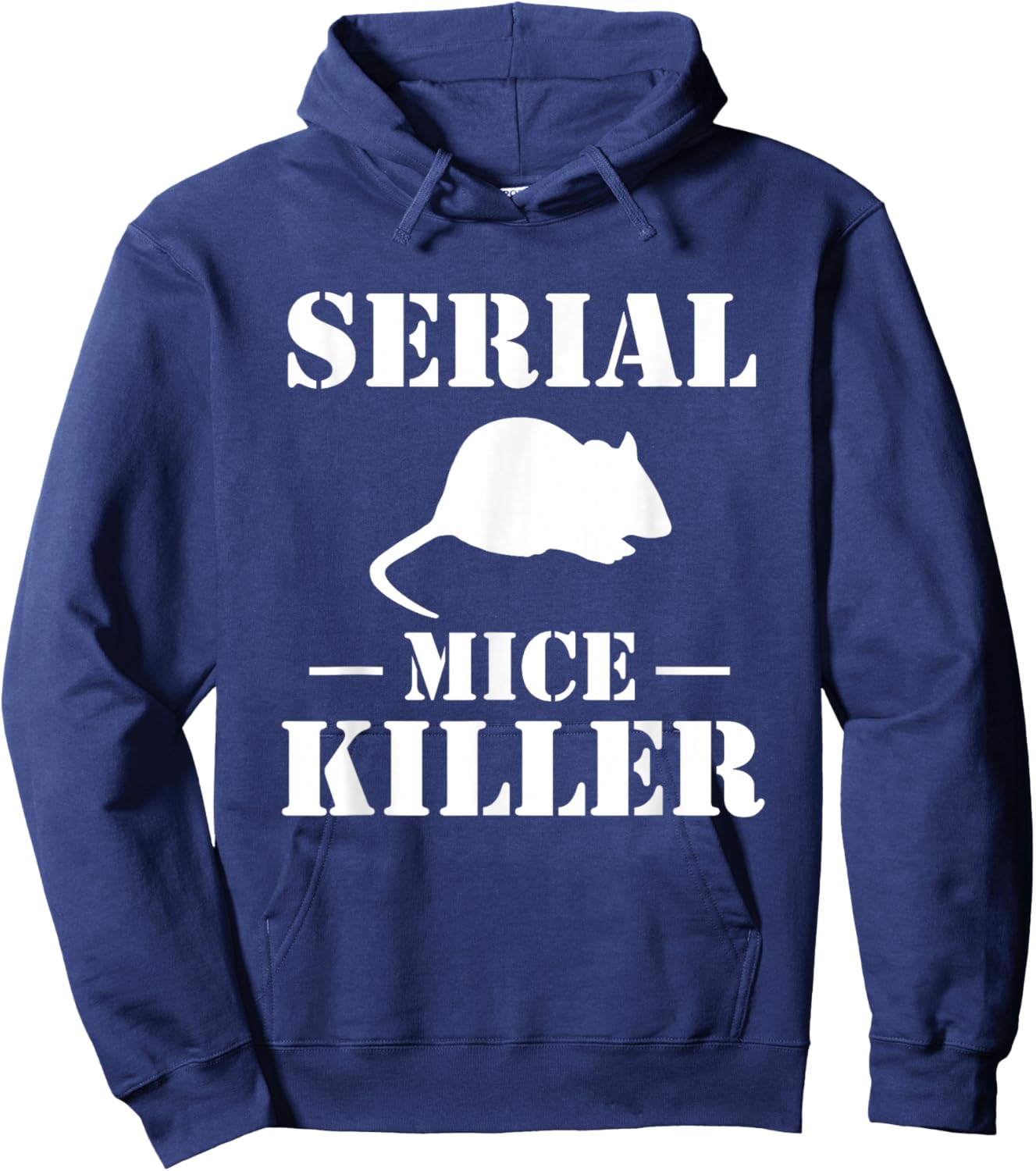 Serial Mice Killer Pest Repeller Hoodie - Hoodie | Navy