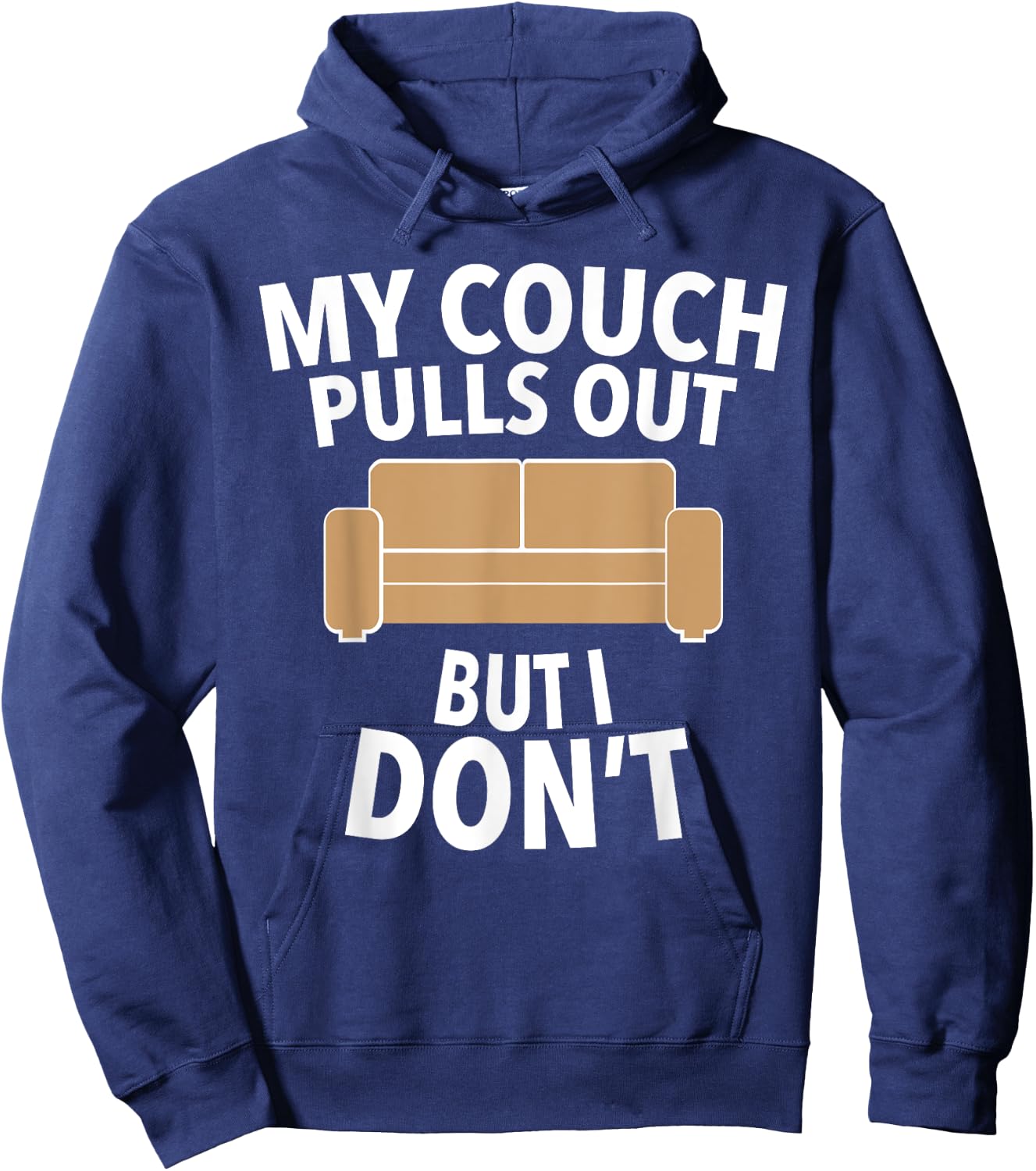 Humor Sarcastic Pull Out for Bachelor Party Hoodie - Hoodie | Navy