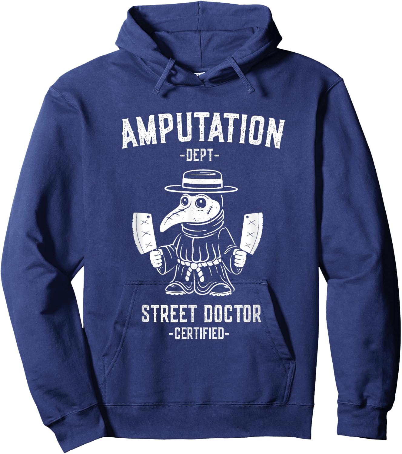 Plague Doctor - Street Doctor Hoodie - Hoodie | Navy