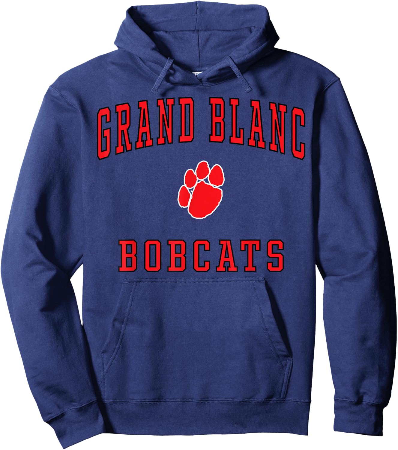 Grand Blanc High School Bobcats Hoodie - Hoodie | Navy