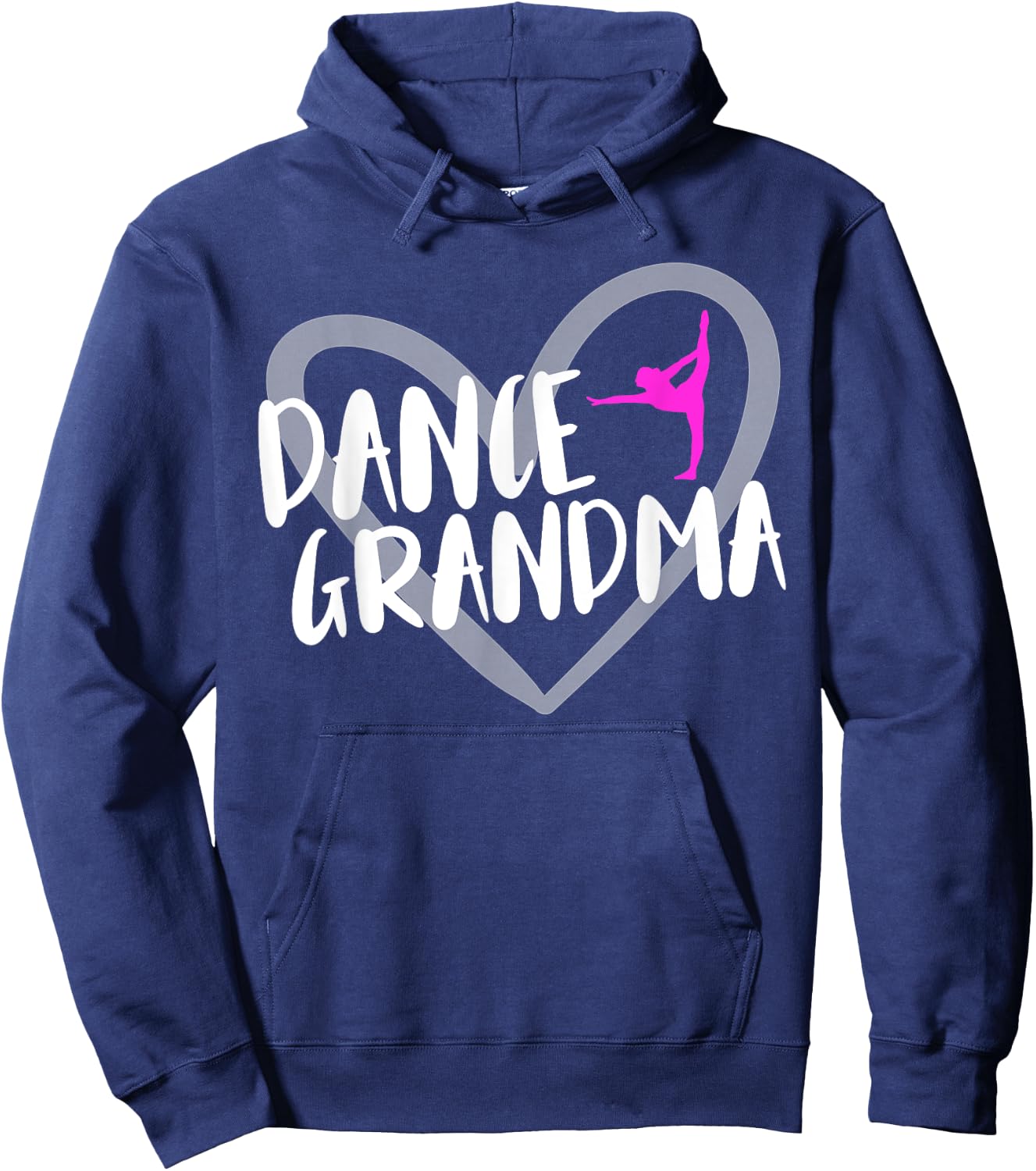 Dance Grandma Heart Hoodie - Hoodie | Navy