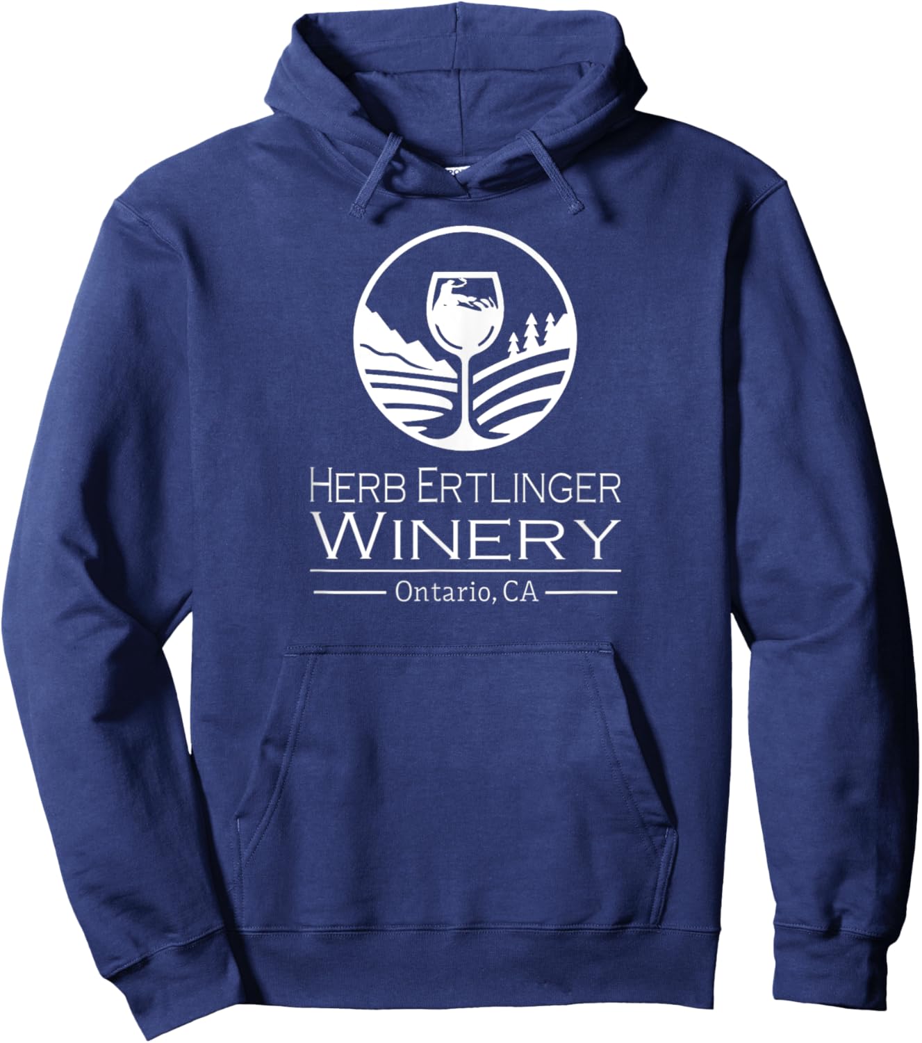 Herb Ertlinger Winery Hoodie - Hoodie | Navy