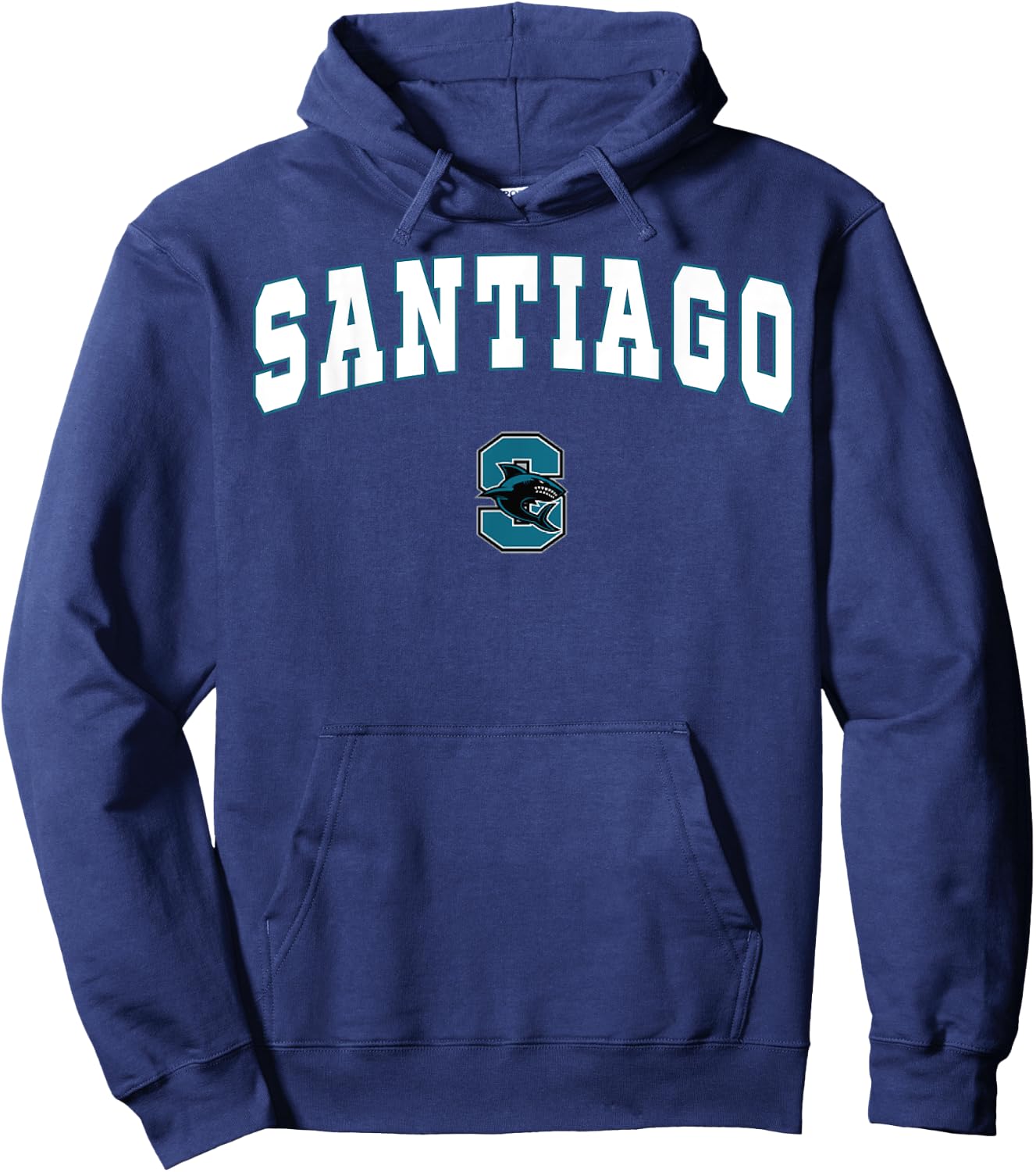 Santiago High School Sharks C2 Hoodie - Hoodie | Navy