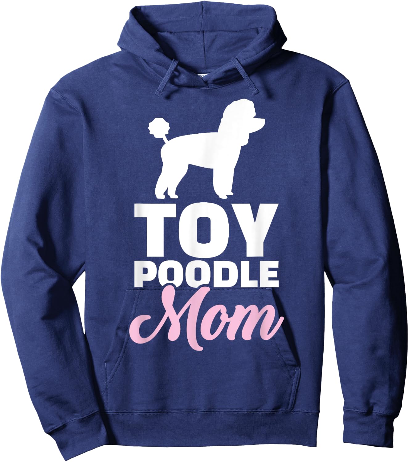 Toy poodle mom Hoodie - Hoodie | Navy