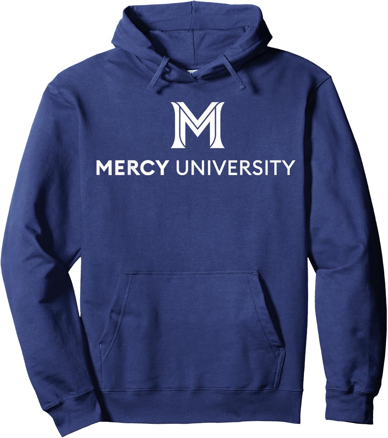 Mercy University Mavericks M logo Hoodie - Hoodie | Navy