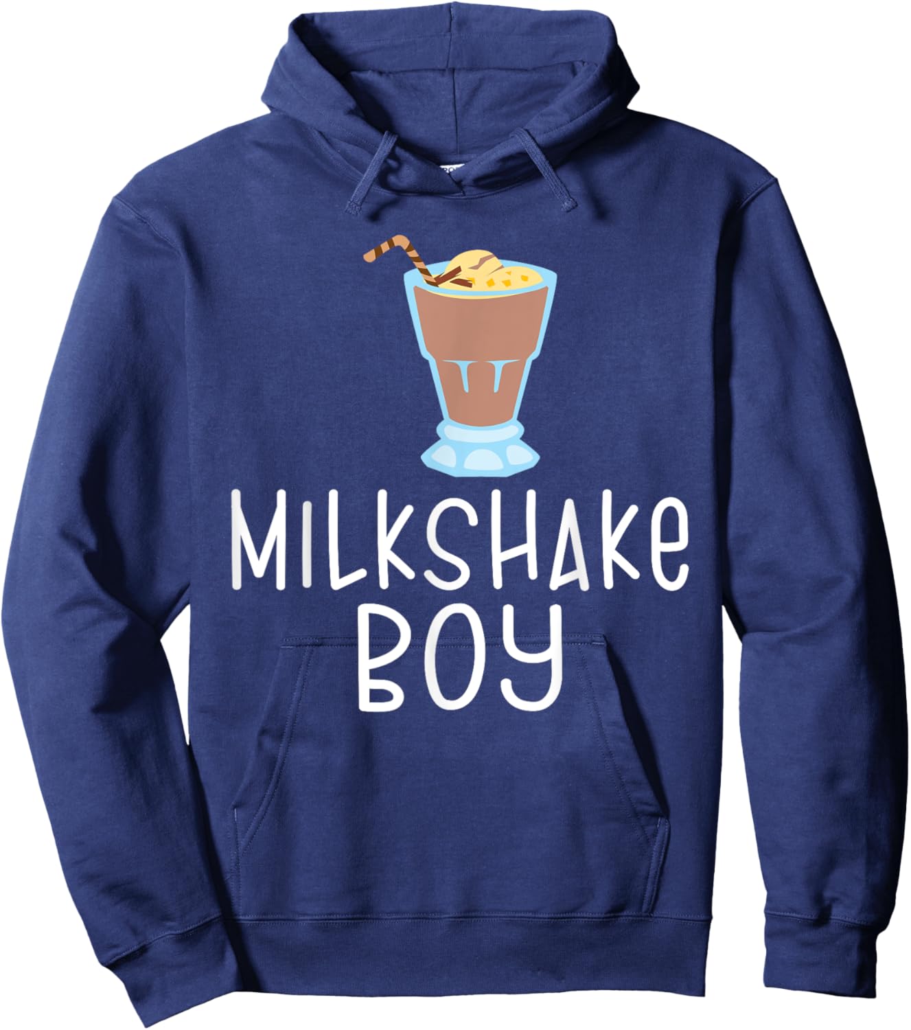 Milkshake Boy Milkshake Hoodie - Hoodie | Navy