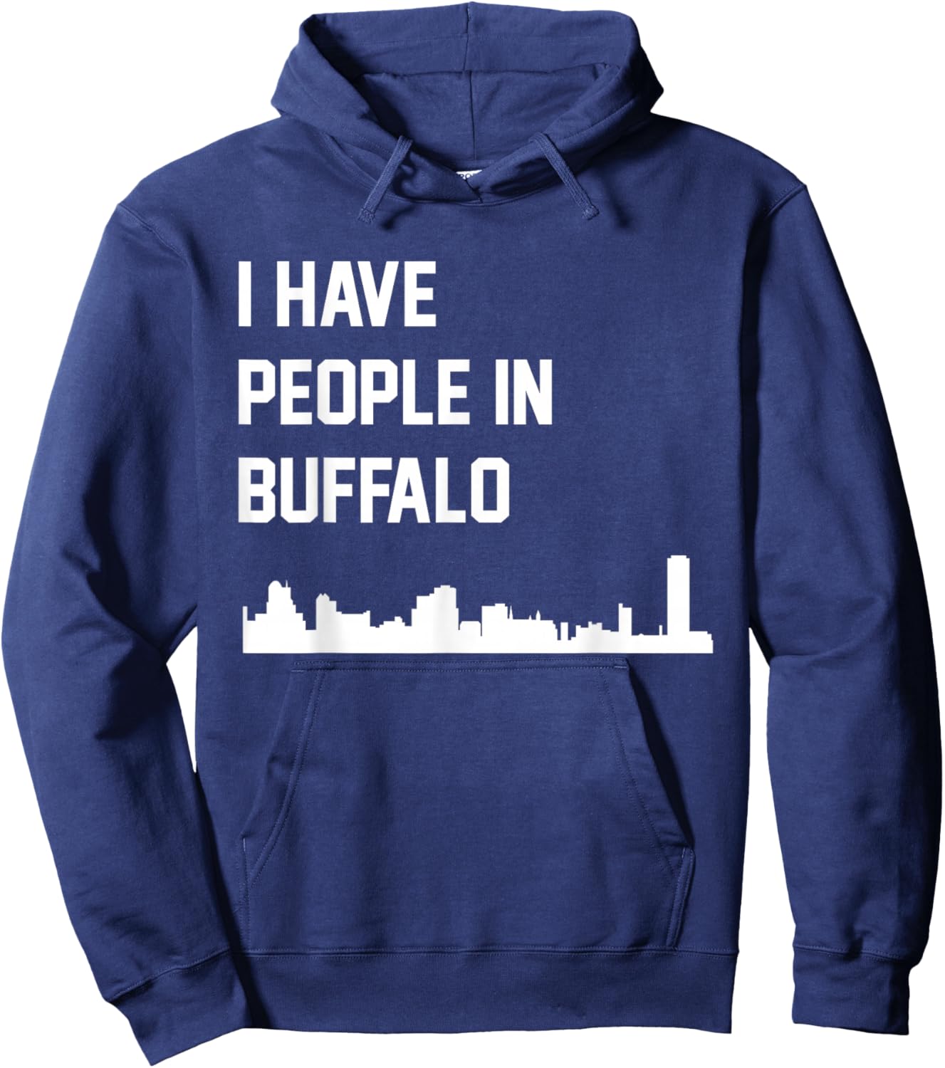 Buffalo New York Hoodie - Hoodie | Navy