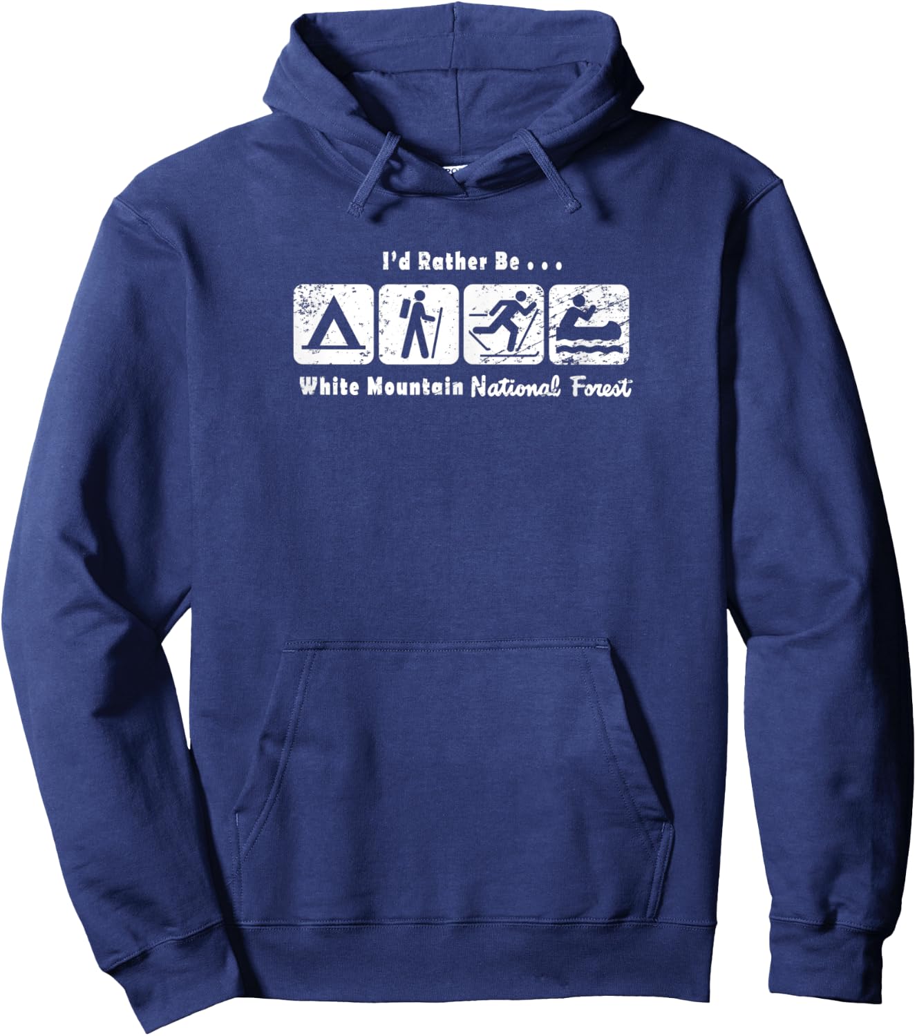 Rather Be White Mountain National Forest Hoodie - Hoodie | Navy