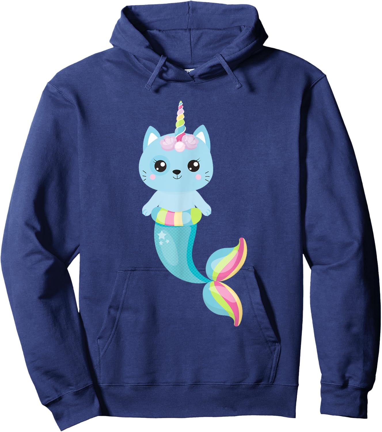 Summer Caticorn Unicorn Hoodie - Hoodie | Navy