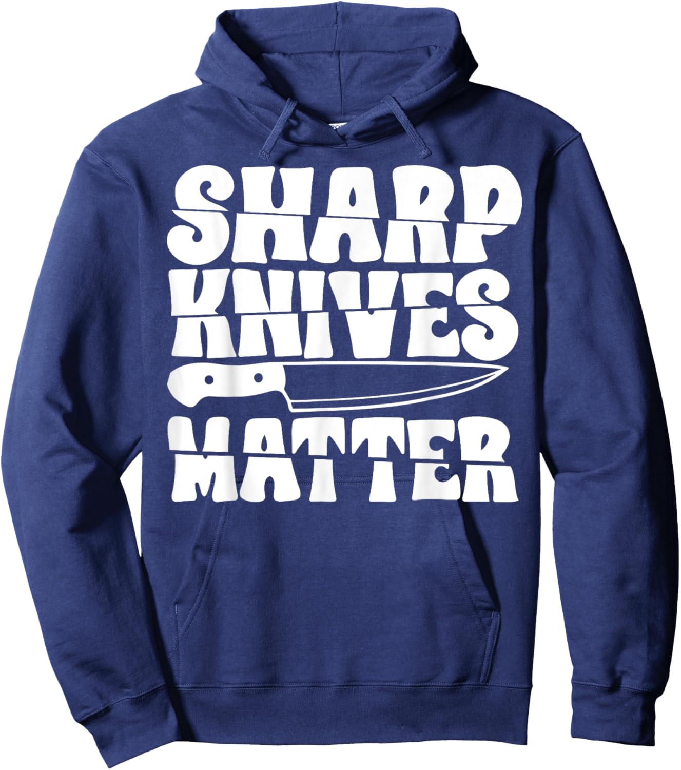 Sharp Knives Matter Hoodie - Hoodie | Navy