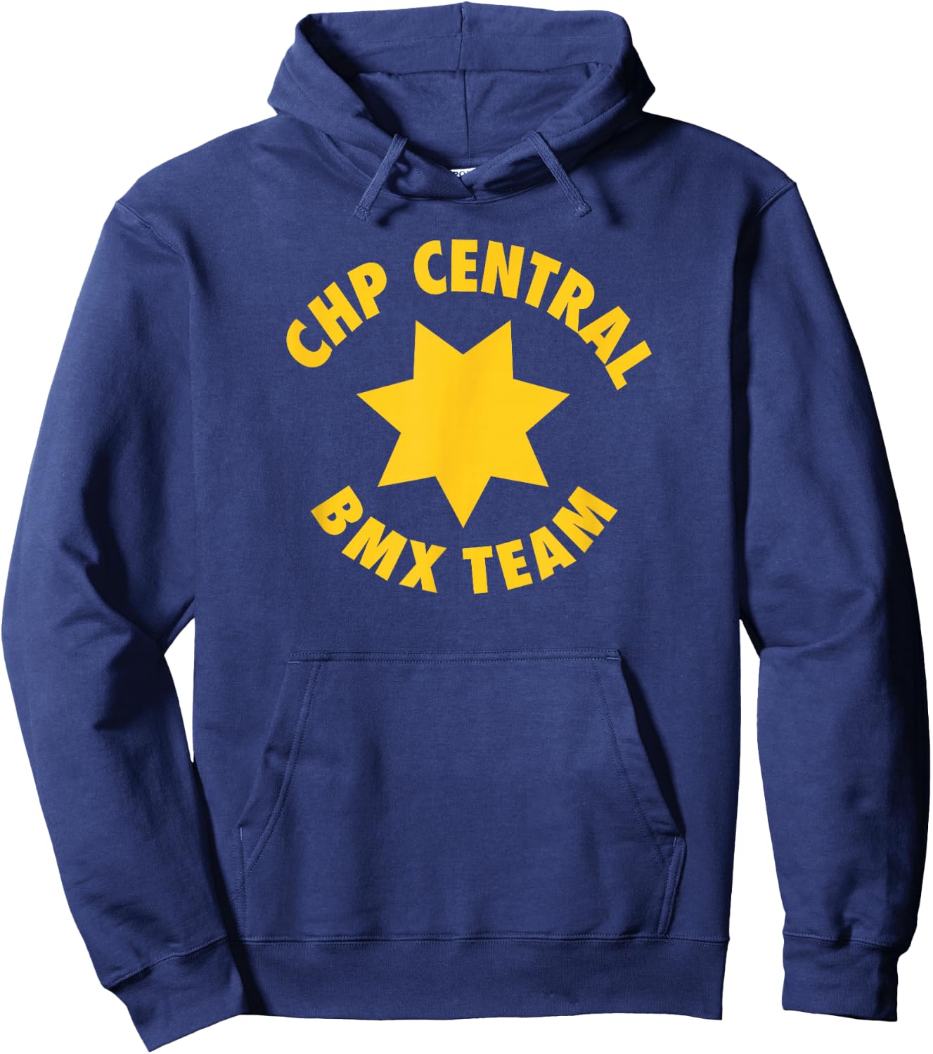 Vintage Chips CHP Bmx Team 80s TV Shirt Hoodie - Hoodie | Navy