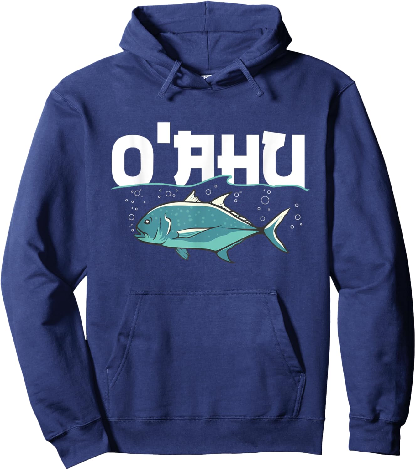 O'AHU Design for a Ulua expert Hoodie - Hoodie | Navy