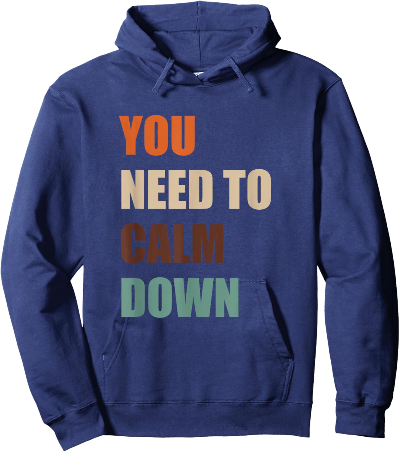 You Need to Calm Down Hoodie - Hoodie | Navy