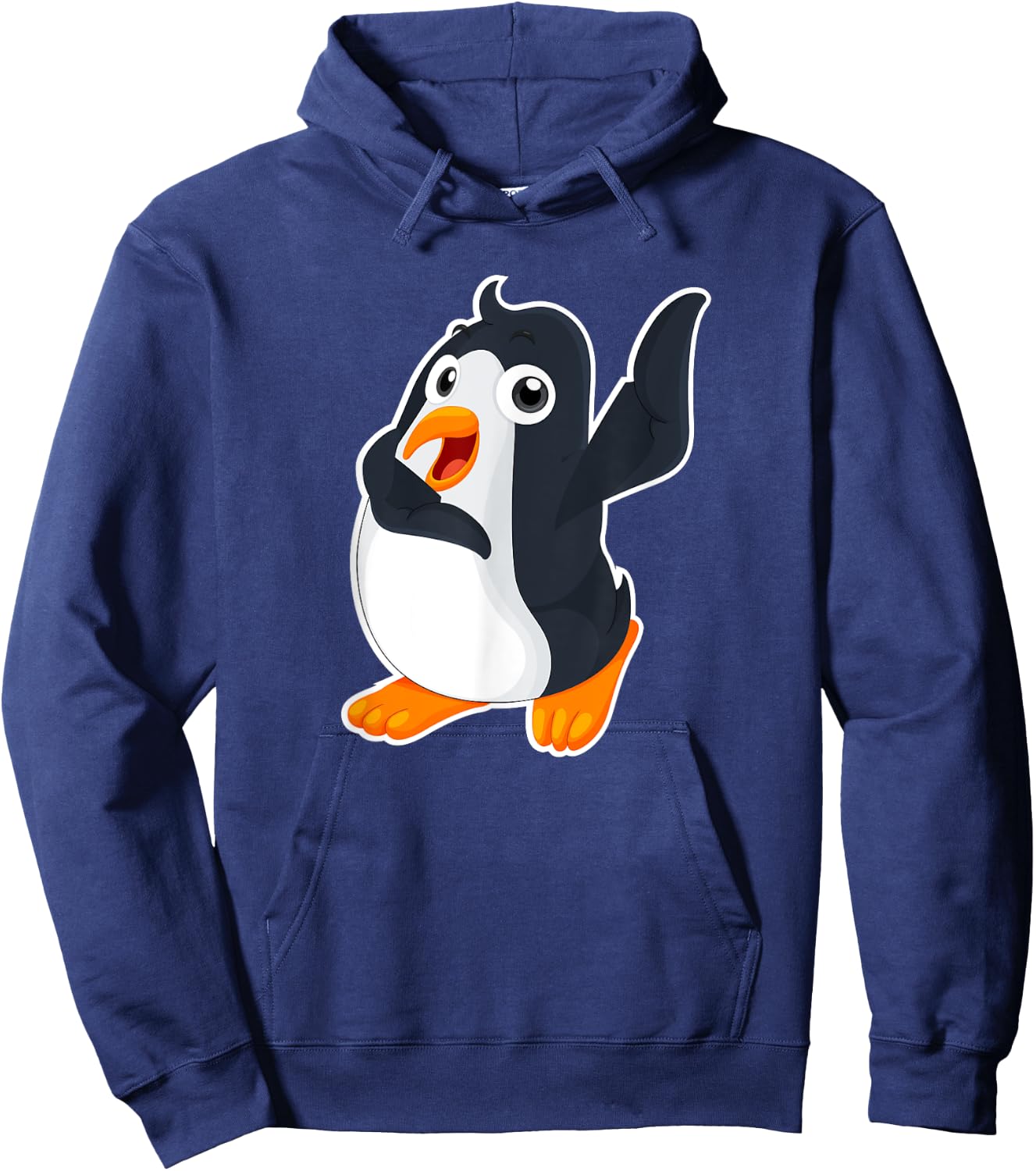 Penguin Dab Dance Bird Funny Hoodie - Hoodie | Navy