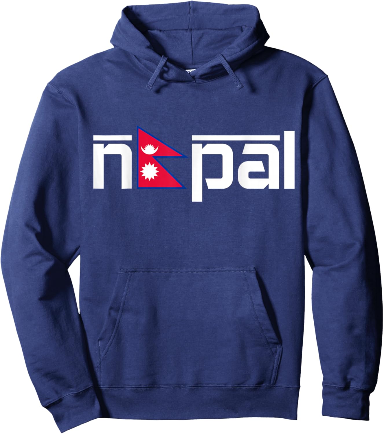 Nepal Pride Nepalese Flag Nepali Roots Heritage Hoodie - Hoodie | Navy