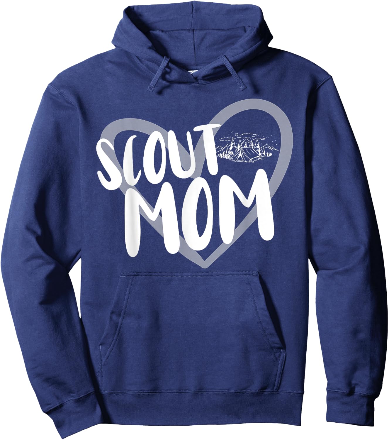 Scouting Funny Scout Mom Hoodie - Hoodie | Navy