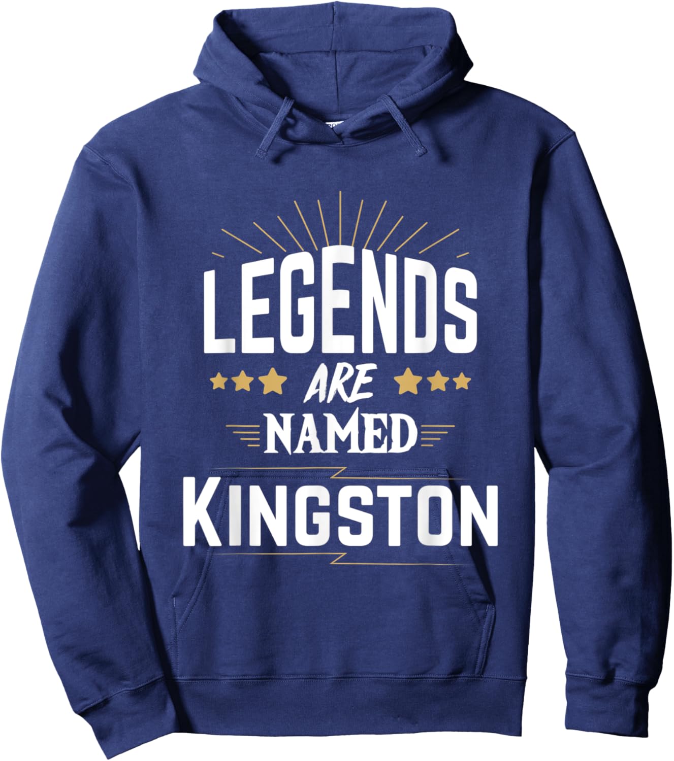 Legends Are Named Kingston Hoodie - Hoodie | Navy
