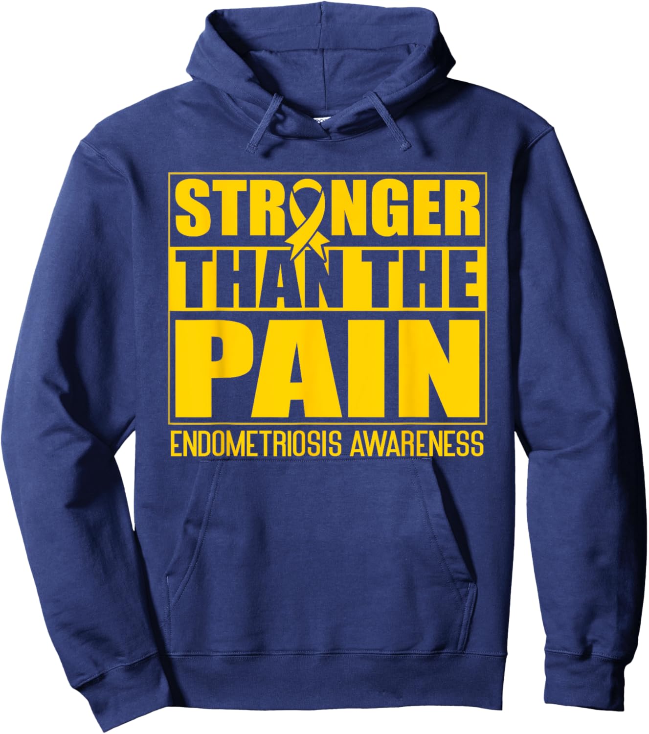 Endometriosis Awareness Hoodie - Hoodie | Navy