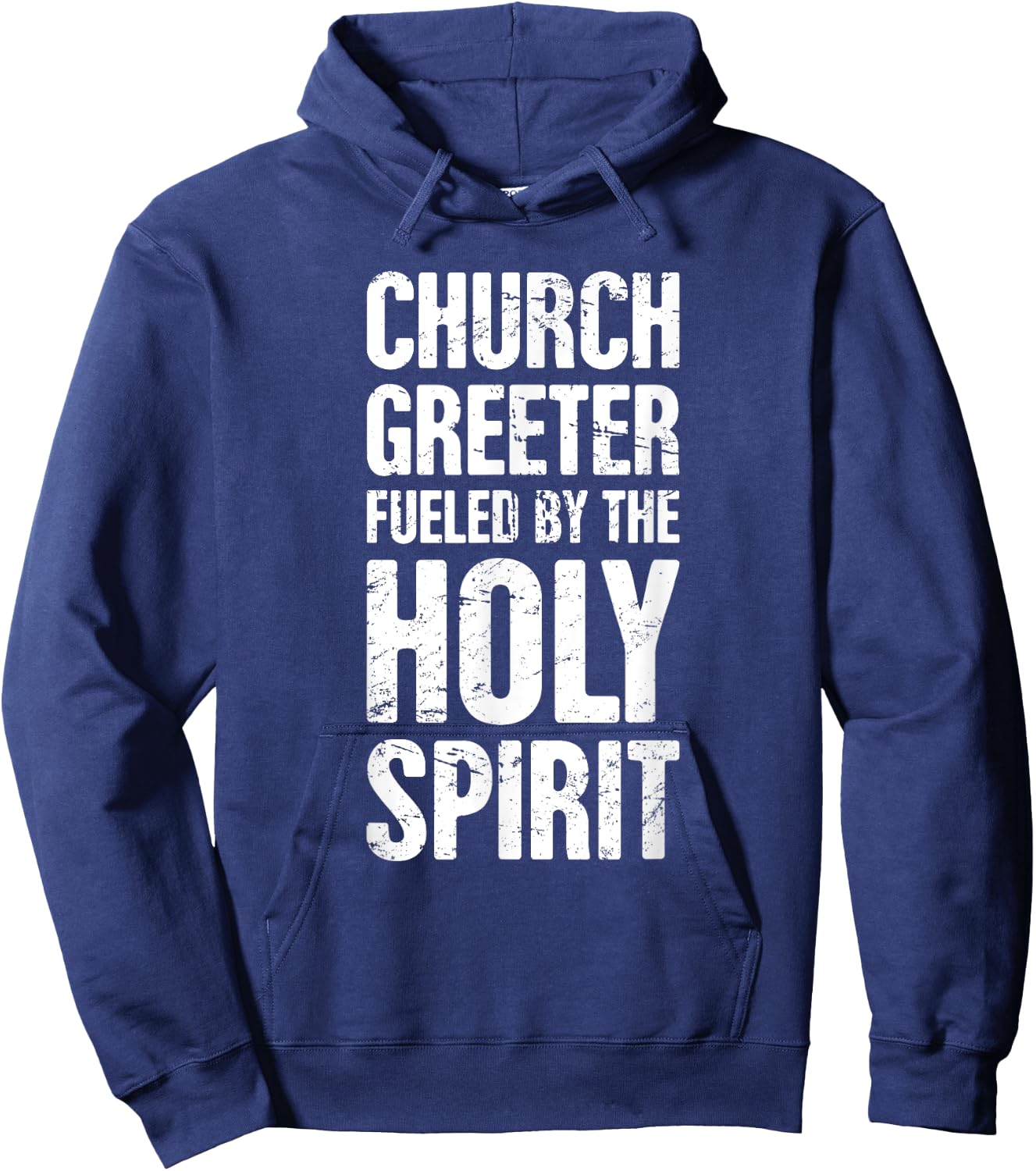 Church Greeter, Christian Church Greeter Hoodie - Hoodie | Navy