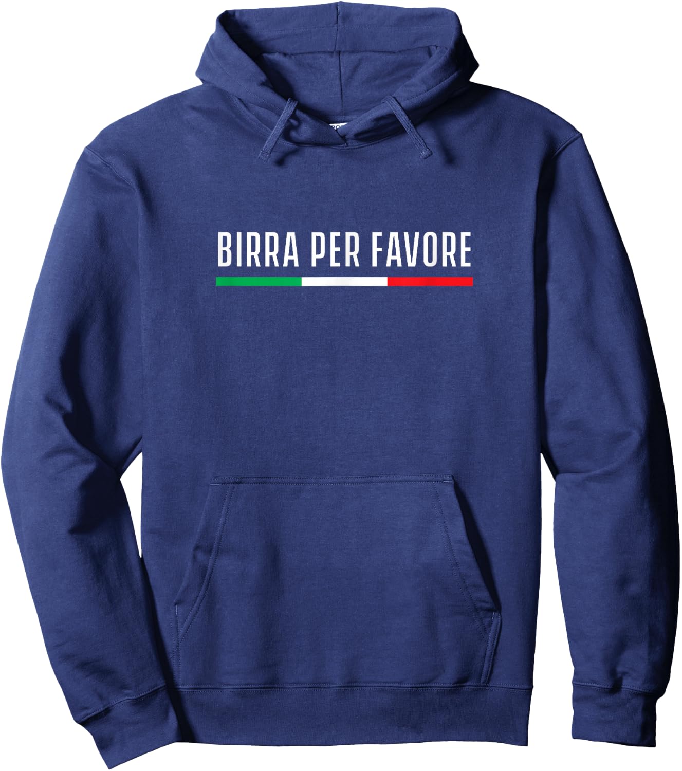 Beer please in Italian - Birra per favore Hoodie - Hoodie | Navy