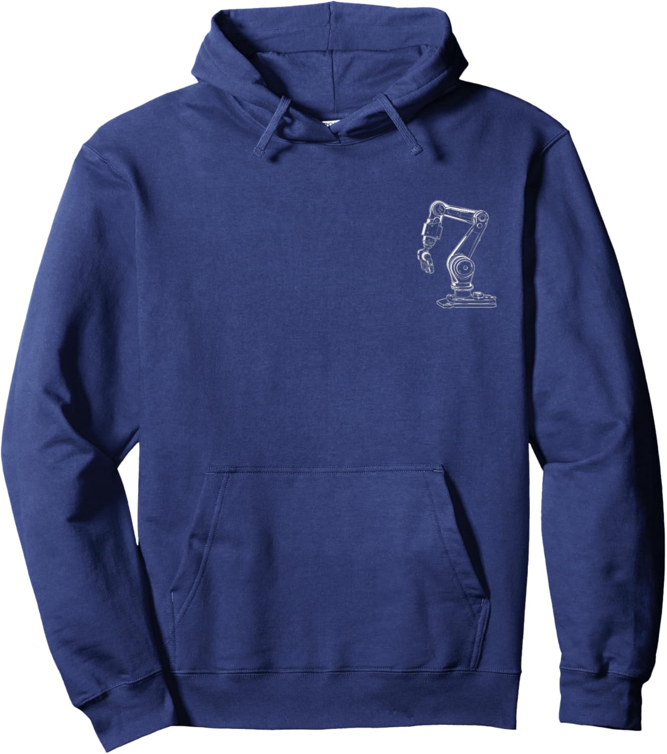 Robot Arm Robotics Engineering Engineer Hoodie - Hoodie | Navy