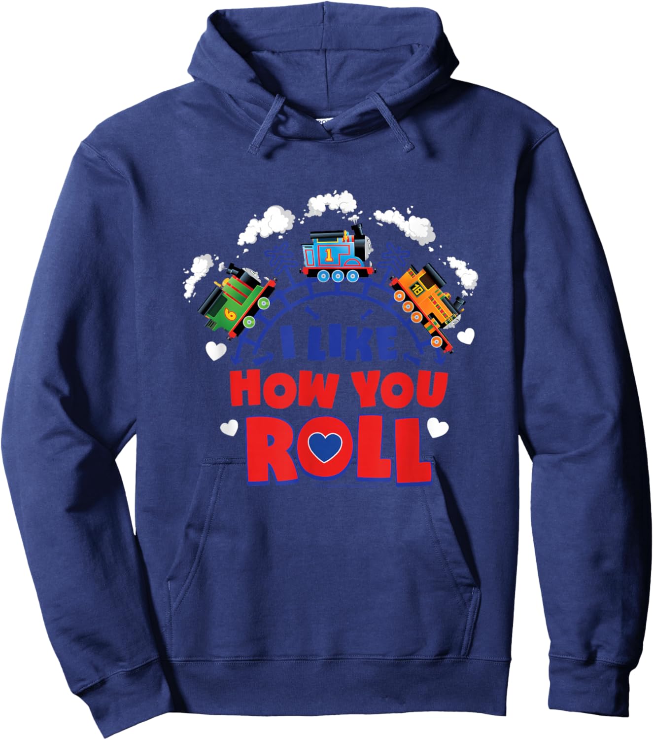 Thomas & Friends - I like how you roll Hoodie - Hoodie | Navy