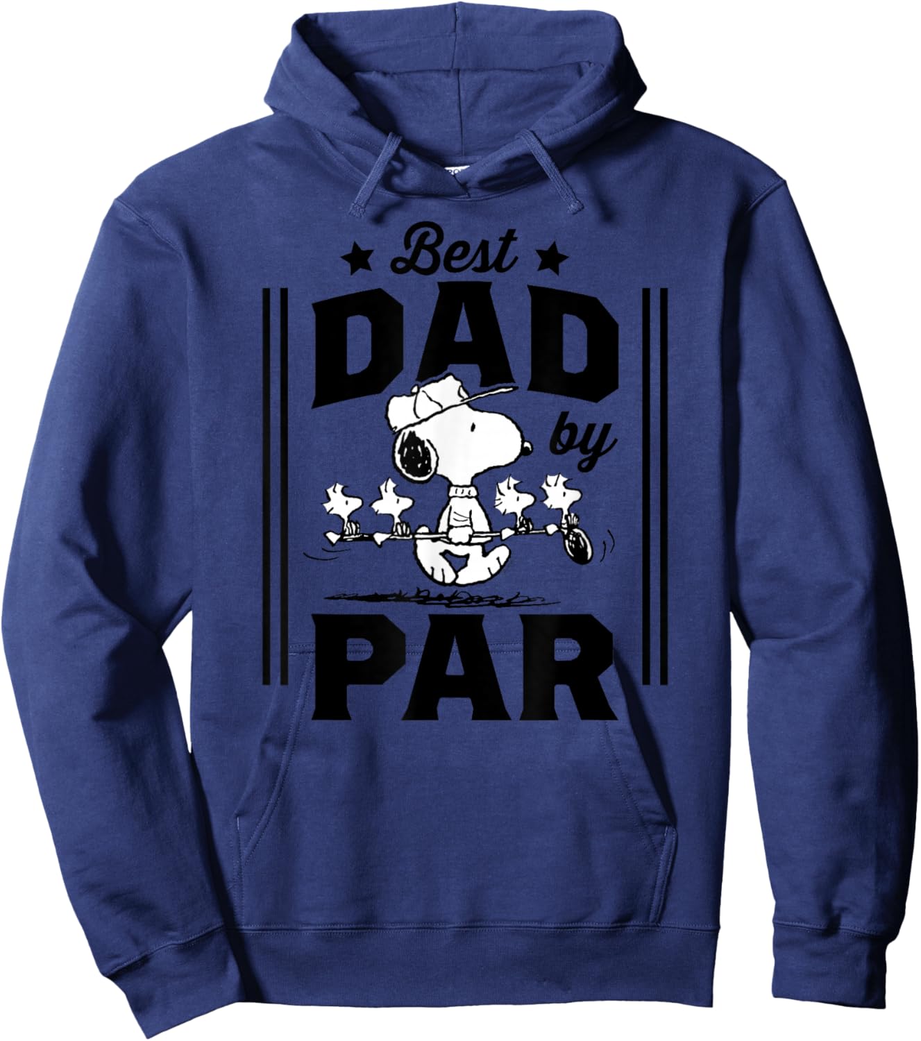 Best Dad By Par Hoodie - Hoodie | Navy
