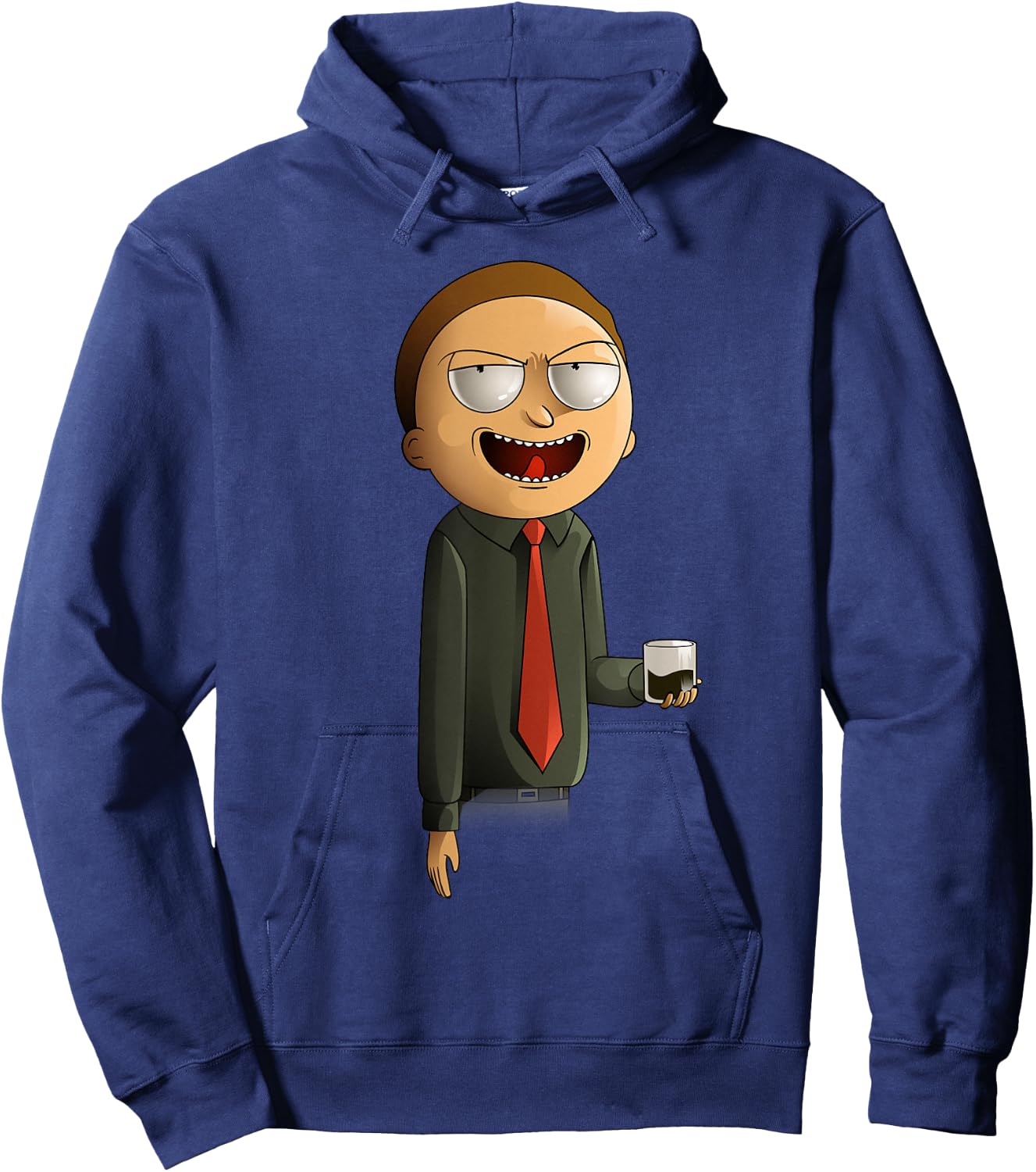 Rick and Morty Shirt President Morty Hoodie - Hoodie | Navy