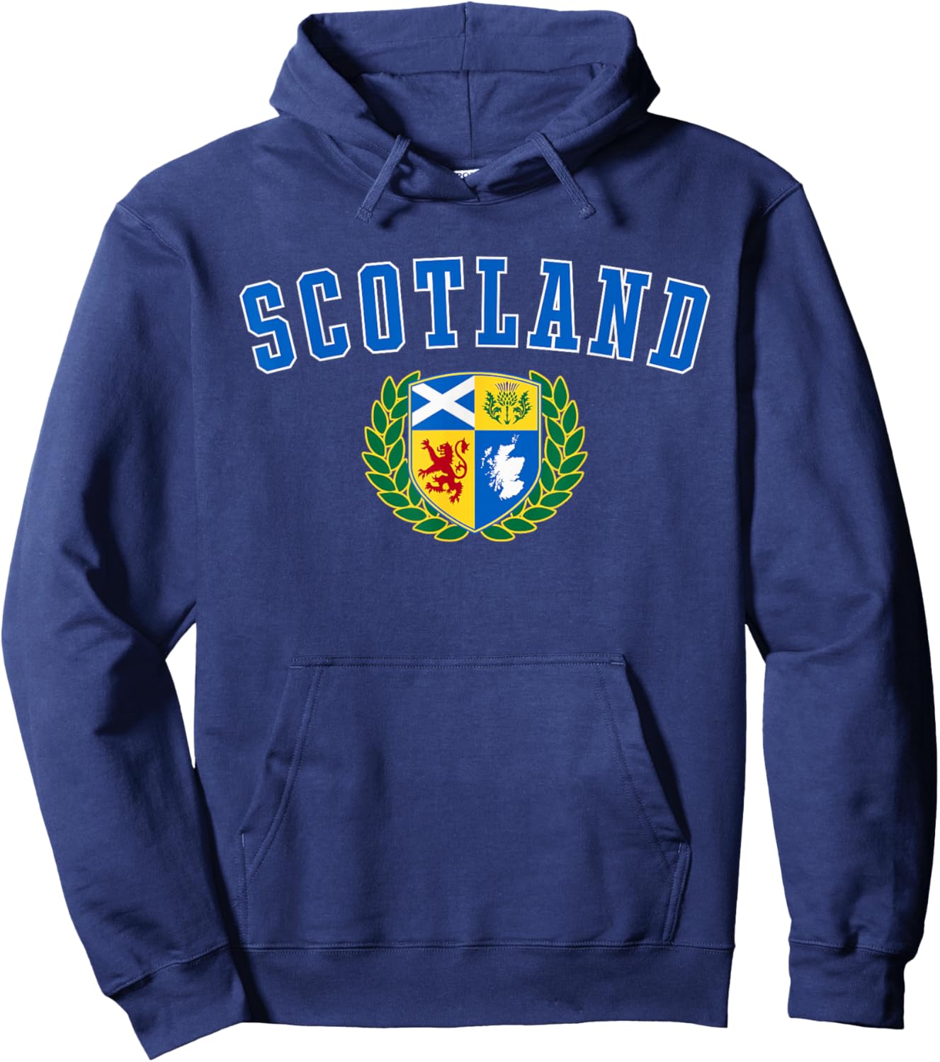 Scotland Crest Hoodie - Hoodie | Navy