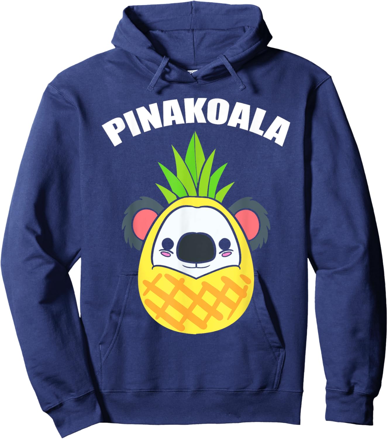 Koala Puns Pineapple Picker Hoodie - Hoodie | Navy