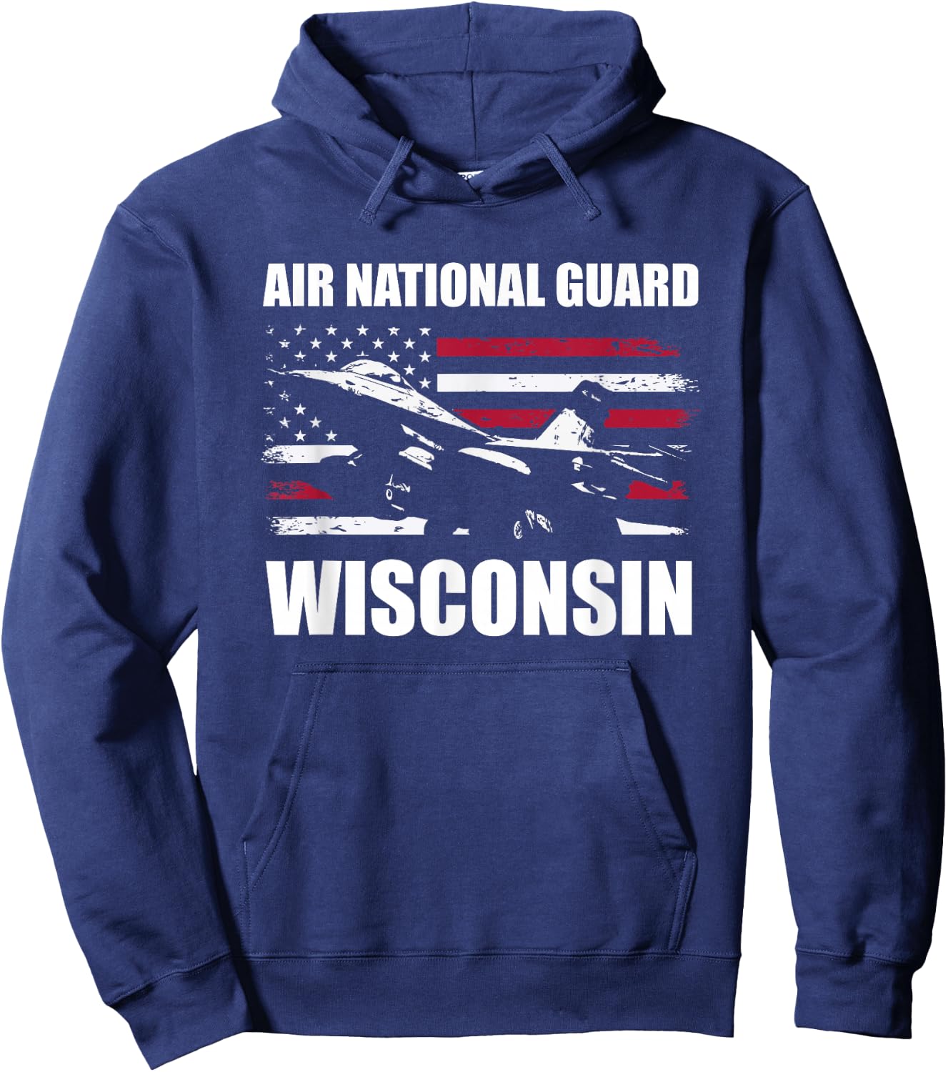 Wisconsin Air National Guard Hoodie - Hoodie | Navy