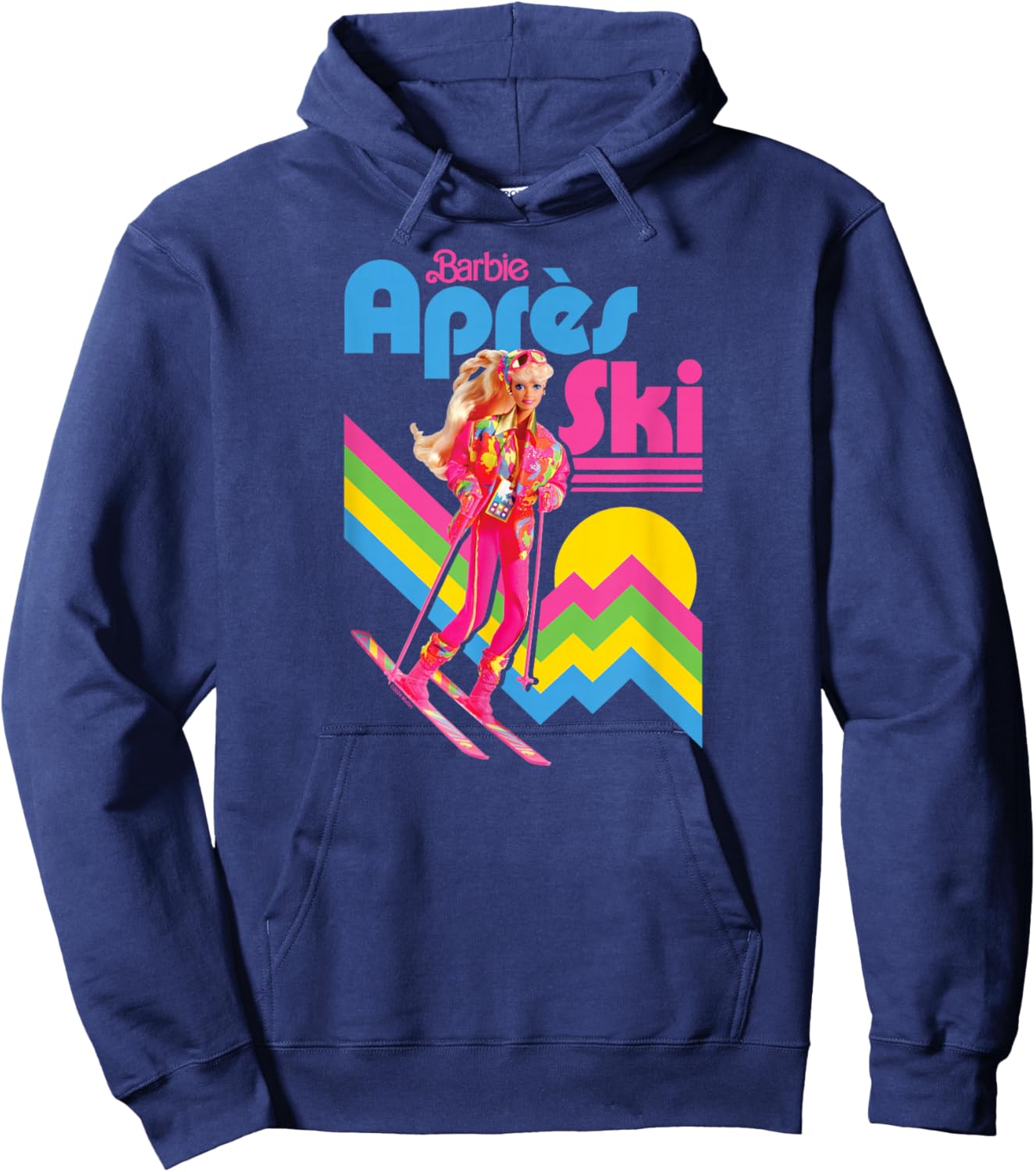 Barbie - Après Ski Retro Doll Hoodie - Hoodie | Navy