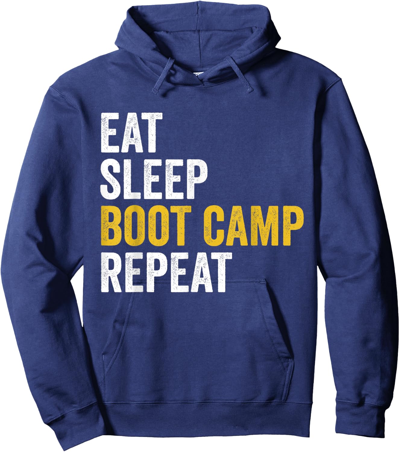 Boot Camp Military Bootcamp Fitness Hoodie - Hoodie | Navy
