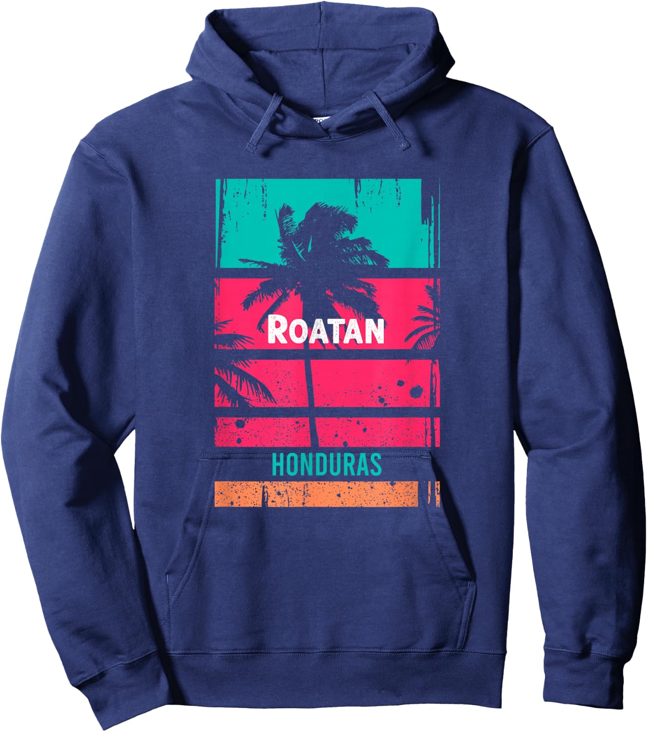 Roatan Souvenir - Honduras Reminder Hoodie - Hoodie | Navy