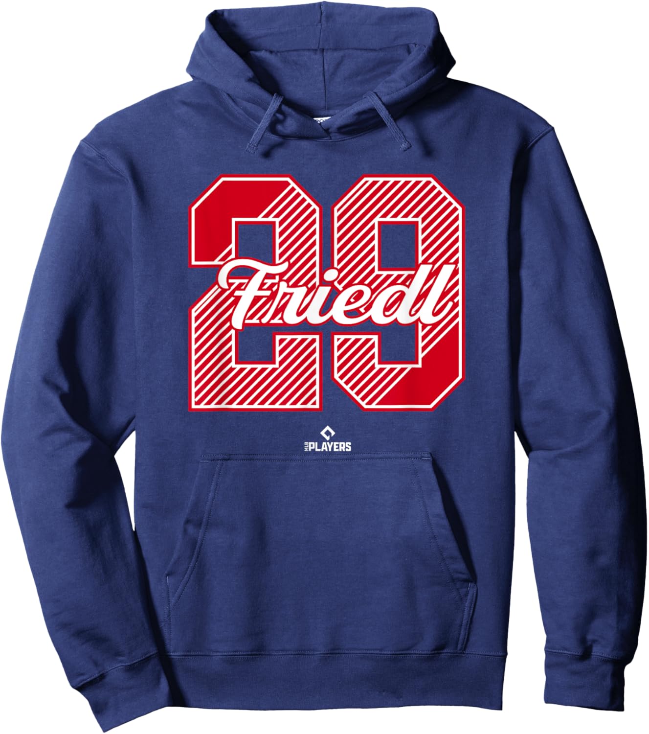 TJ Friedl 29 Cincinnati MLBPA Hoodie - Hoodie | Navy