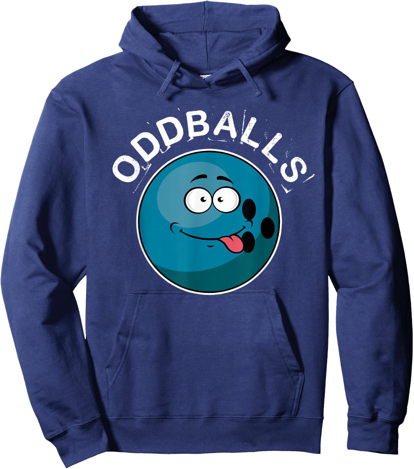 Oddballs Funny Bowling Women Or Kids Hoodie - Hoodie | Navy