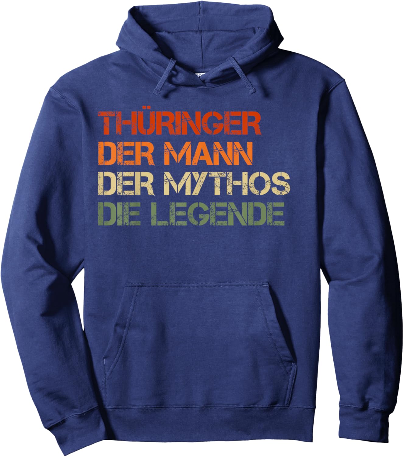 Thüringer - der Mann, der Mythos, die Legende Hoodie - Hoodie | Navy