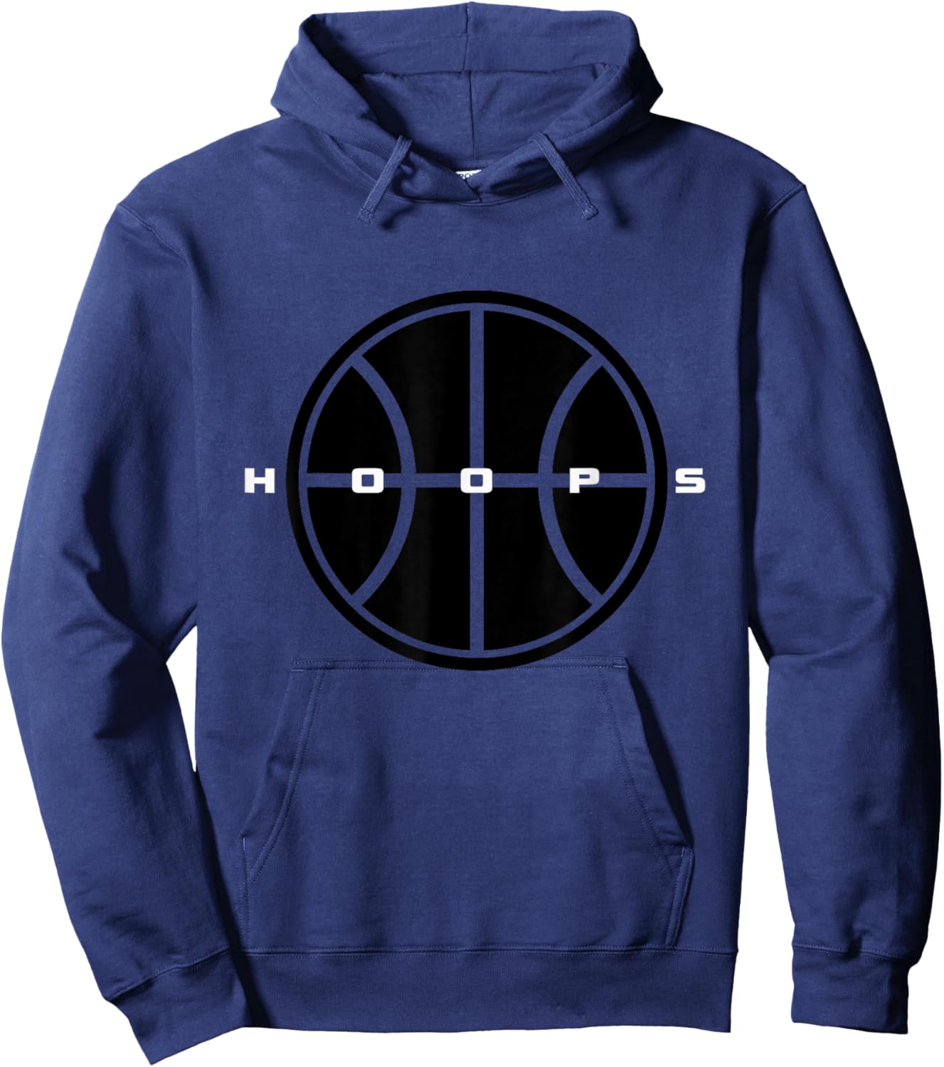 Hoops Basketball Apparel - Basketball Hoodie - Hoodie | Navy