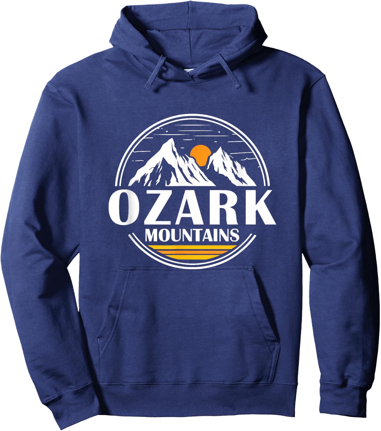 Ozark Mountains Arkansas Vacation Souvenir Gift Hoodie - Hoodie | Navy